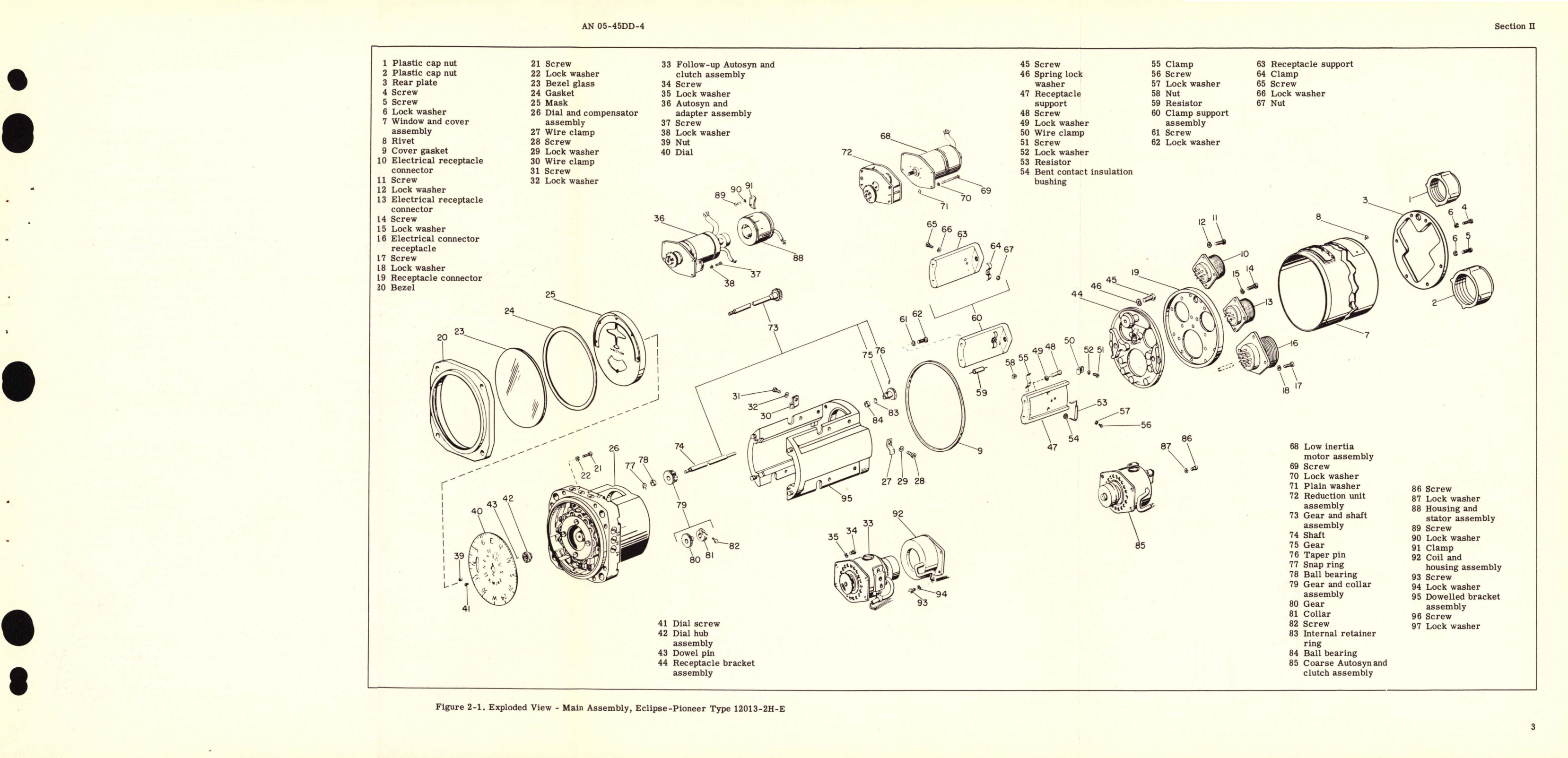 Sample page 9 from AirCorps Library document: Overhaul Instructions for Master Direction-Indicator Part 12013-2H-E, 12013-2H-L