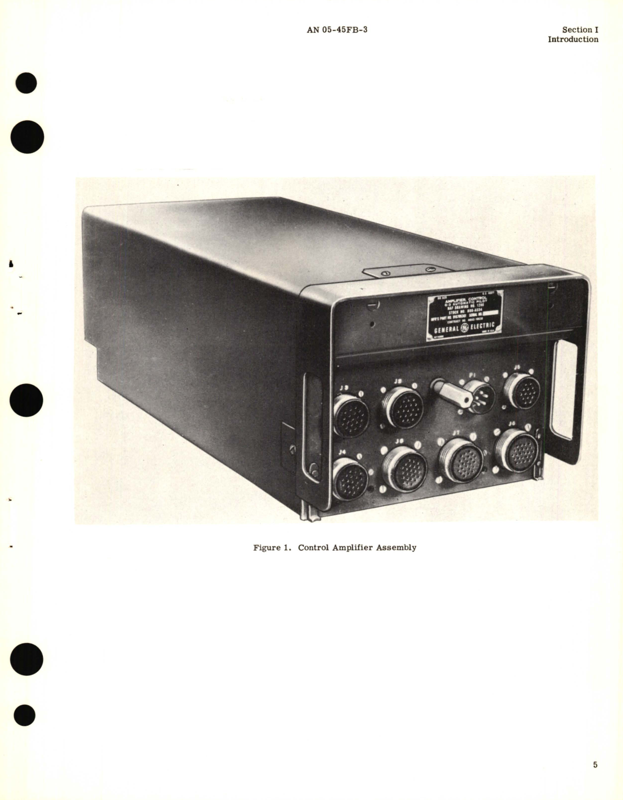 Sample page 7 from AirCorps Library document: Illustrated Parts Breakdown for Control Amplifier 9167953G1M8, 9167953G2M4, 9167953G3M3, and Power Adapter Part No. 8948591G1 for Type G-3 Automatic Pilot Model No. 2CJ4Bl, 2CJ4B3