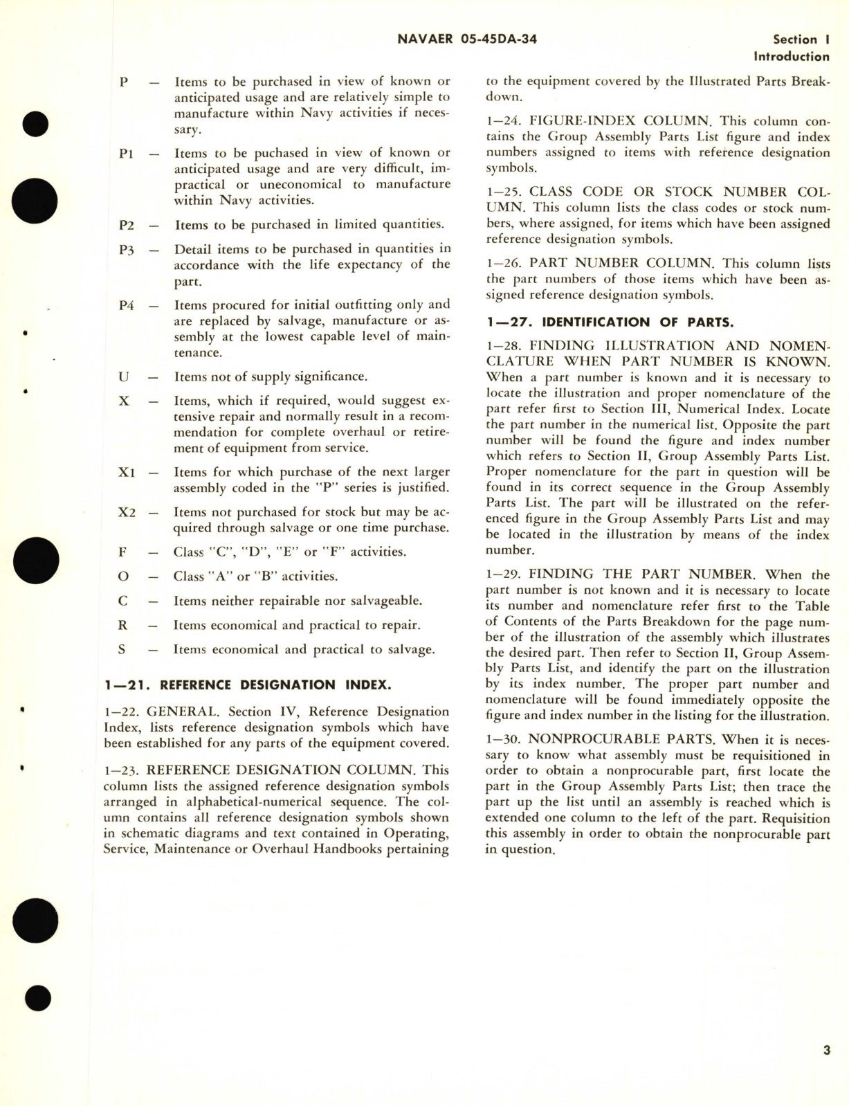 Sample page 7 from AirCorps Library document: Illustrated Parts Breakdown for Three Axis Rate Control Part No. 15822-3-A, 15822-3-B