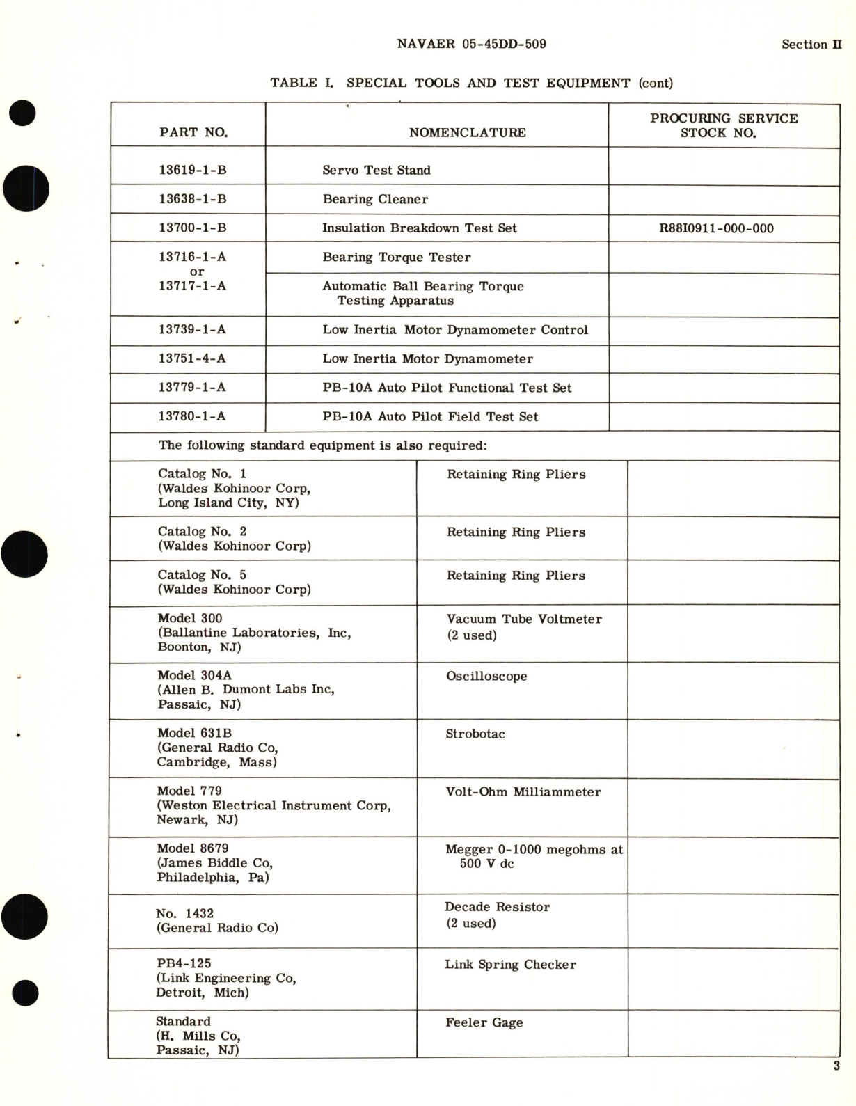 Sample page 7 from AirCorps Library document: Overhaul Instructions for Servo Part No. 15613-1-B