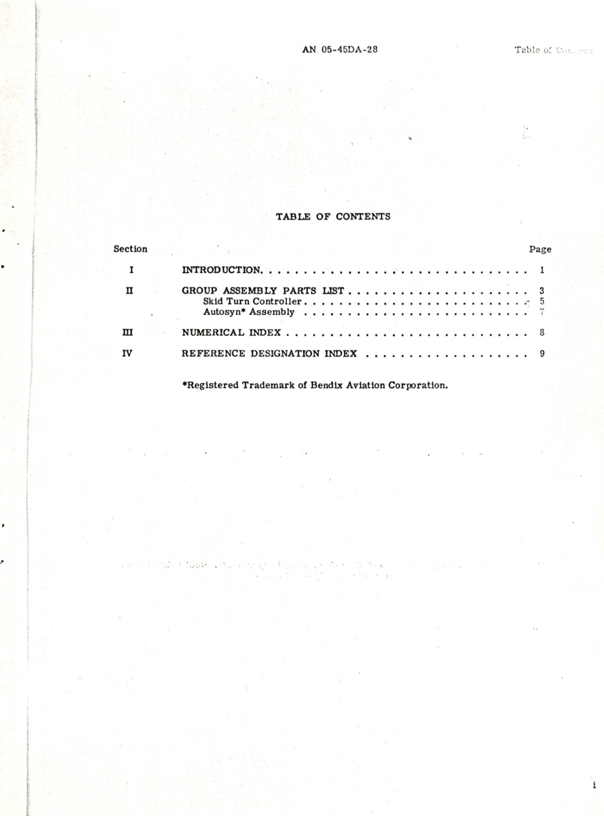 Sample page 5 from AirCorps Library document: Illustrated Parts Breakdown for Skid Turn Controller Part No. 15709-1-A 