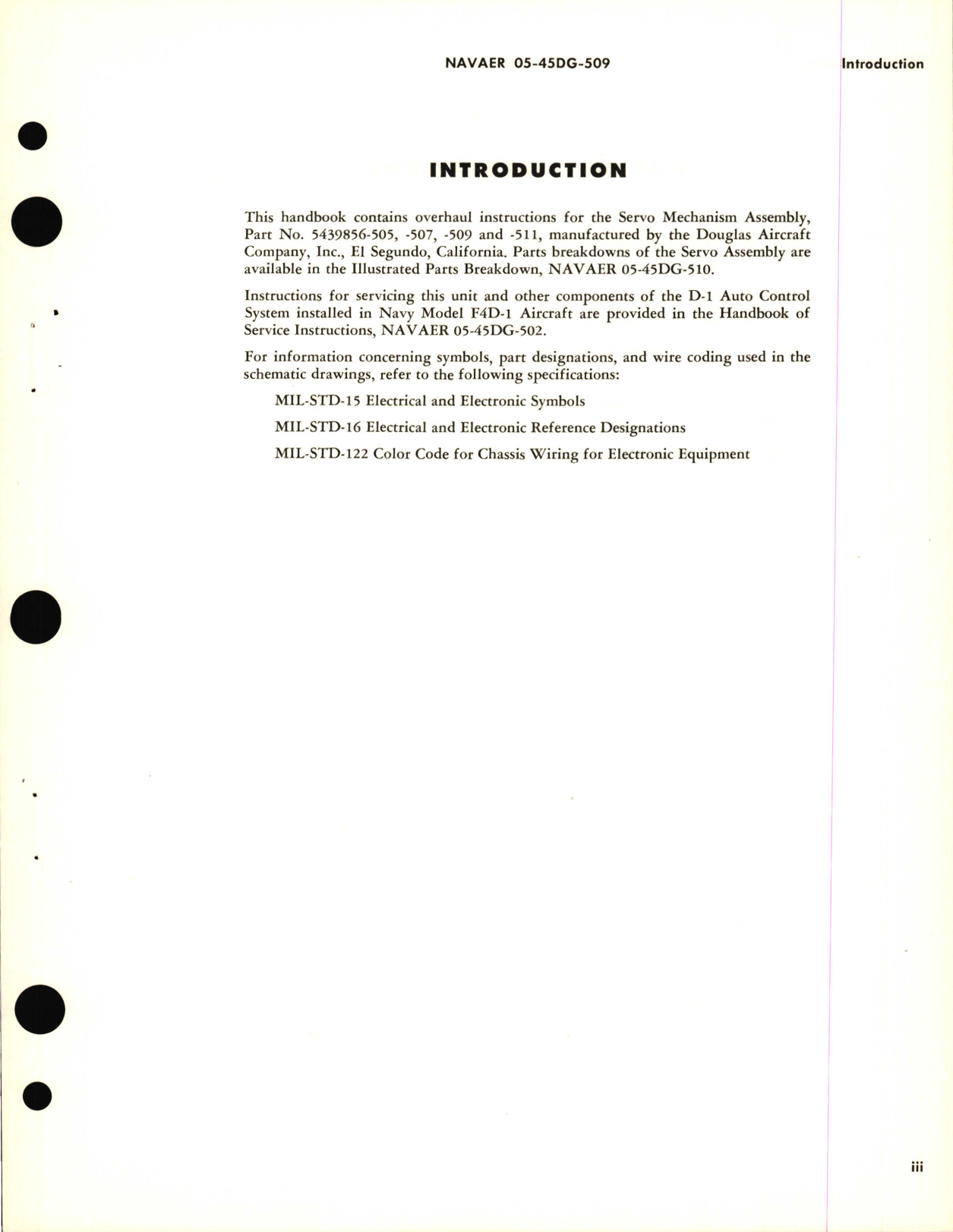 Sample page 5 from AirCorps Library document: Overhaul Instructions for Servo Mechanism Assembly Part No. 5439856 for D-1 Auto Control System 