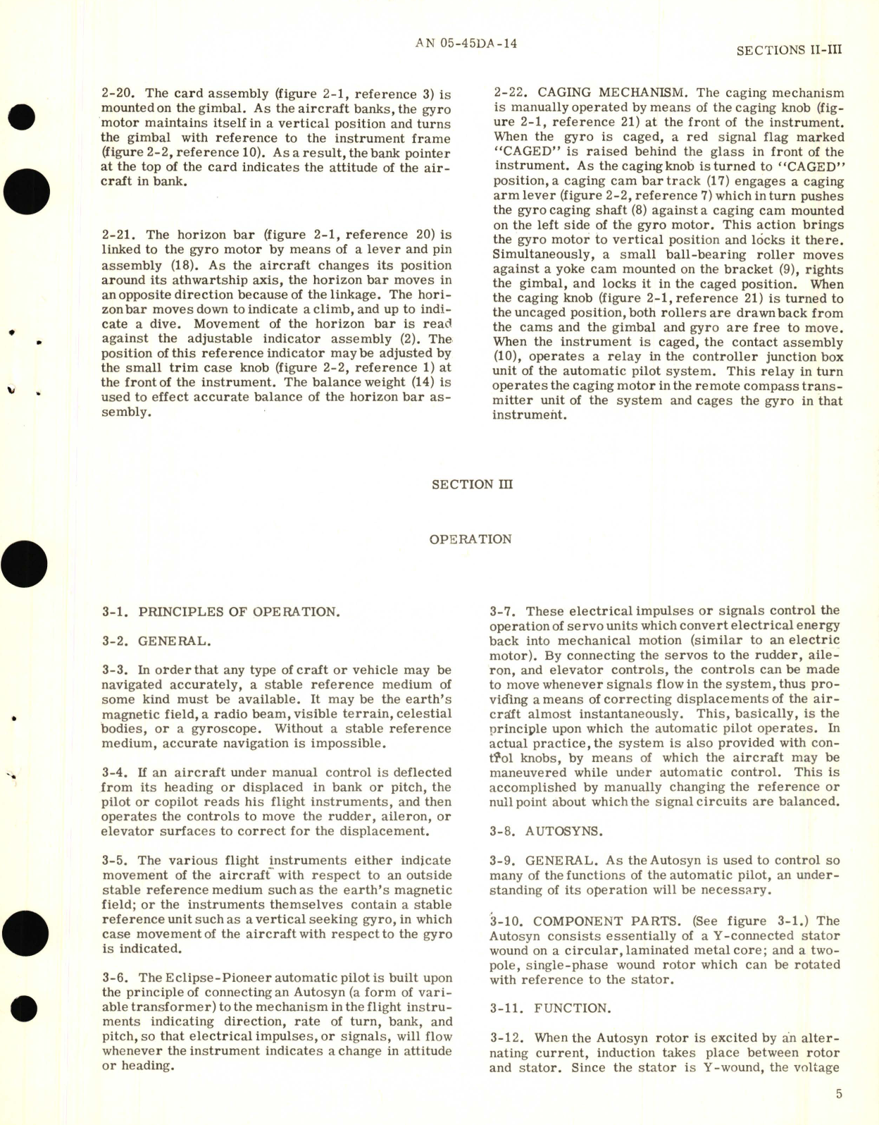 Sample page 9 from AirCorps Library document: Overhaul Instructions for Vertical Gyro Controls (Gyro Horizon Controls) Part No. 12400, 12401, 12402