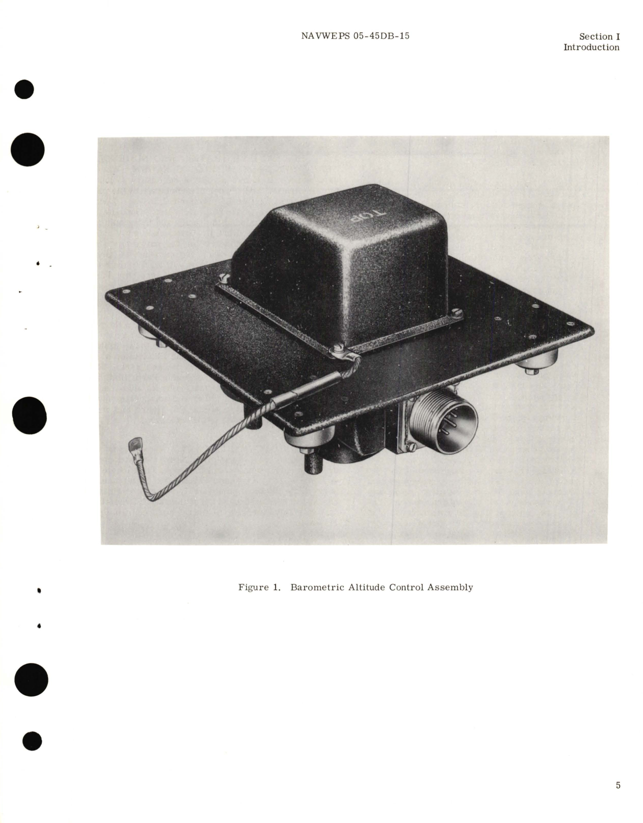 Sample page 9 from AirCorps Library document: Illustrated Parts Breakdown for Barometric Altitude Control Assembly Part No. 15505, 15508, 15514 