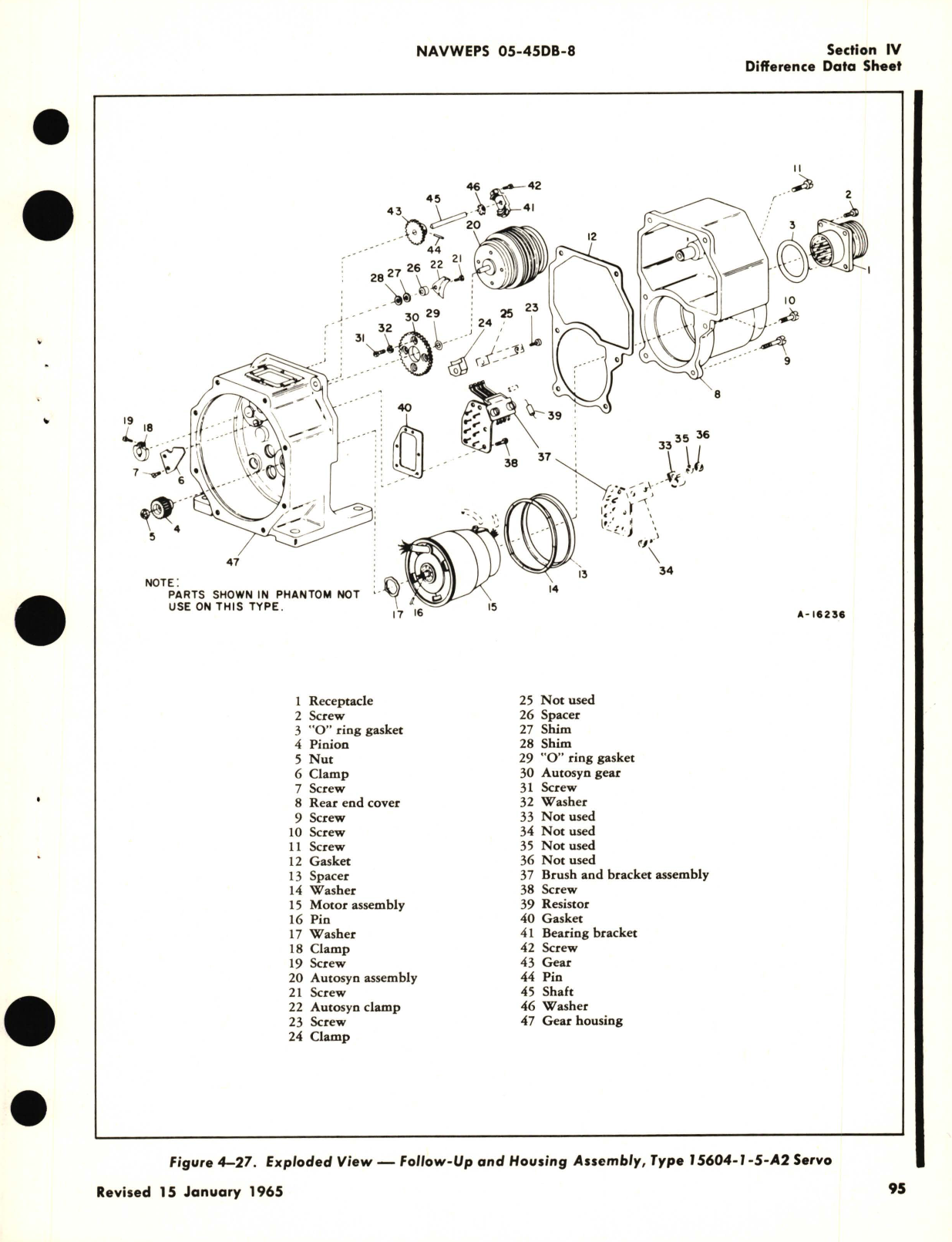 Sample page 7 from AirCorps Library document: Overhaul Instructions for Servos Part No. 15604, 15605, 15606, 15610 