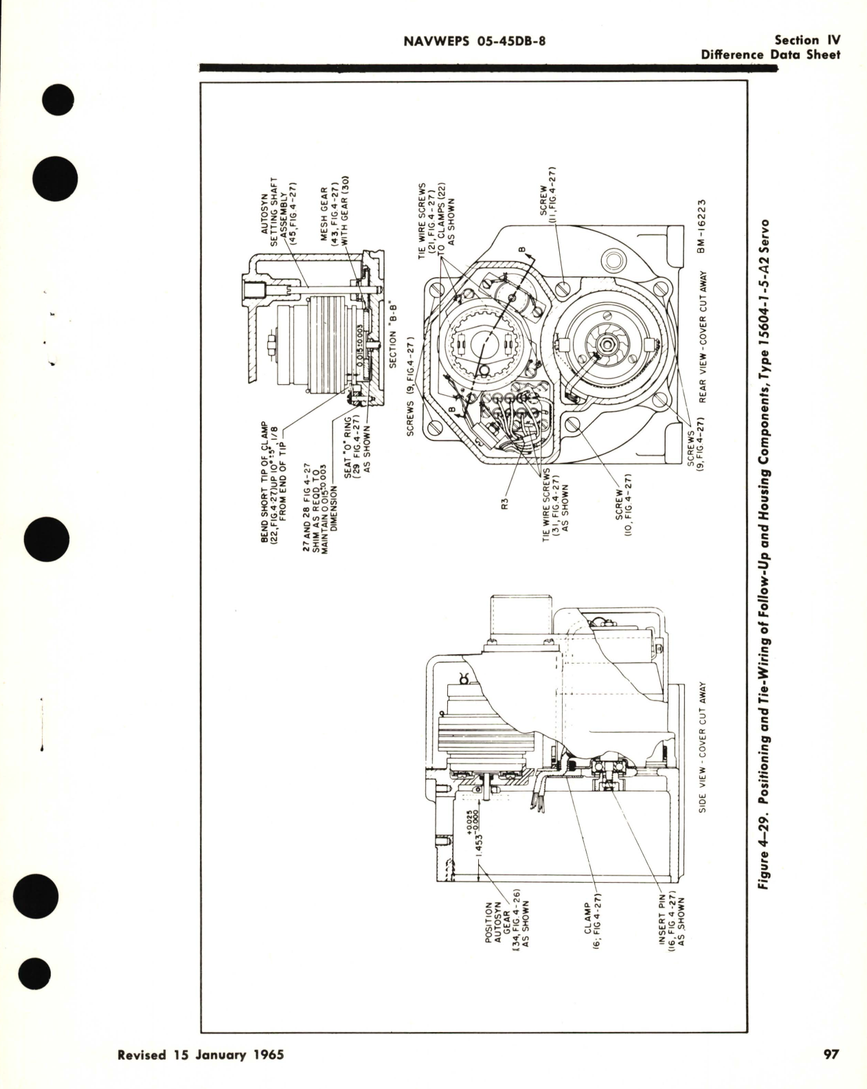 Sample page 9 from AirCorps Library document: Overhaul Instructions for Servos Part No. 15604, 1505, 15606, 15610 