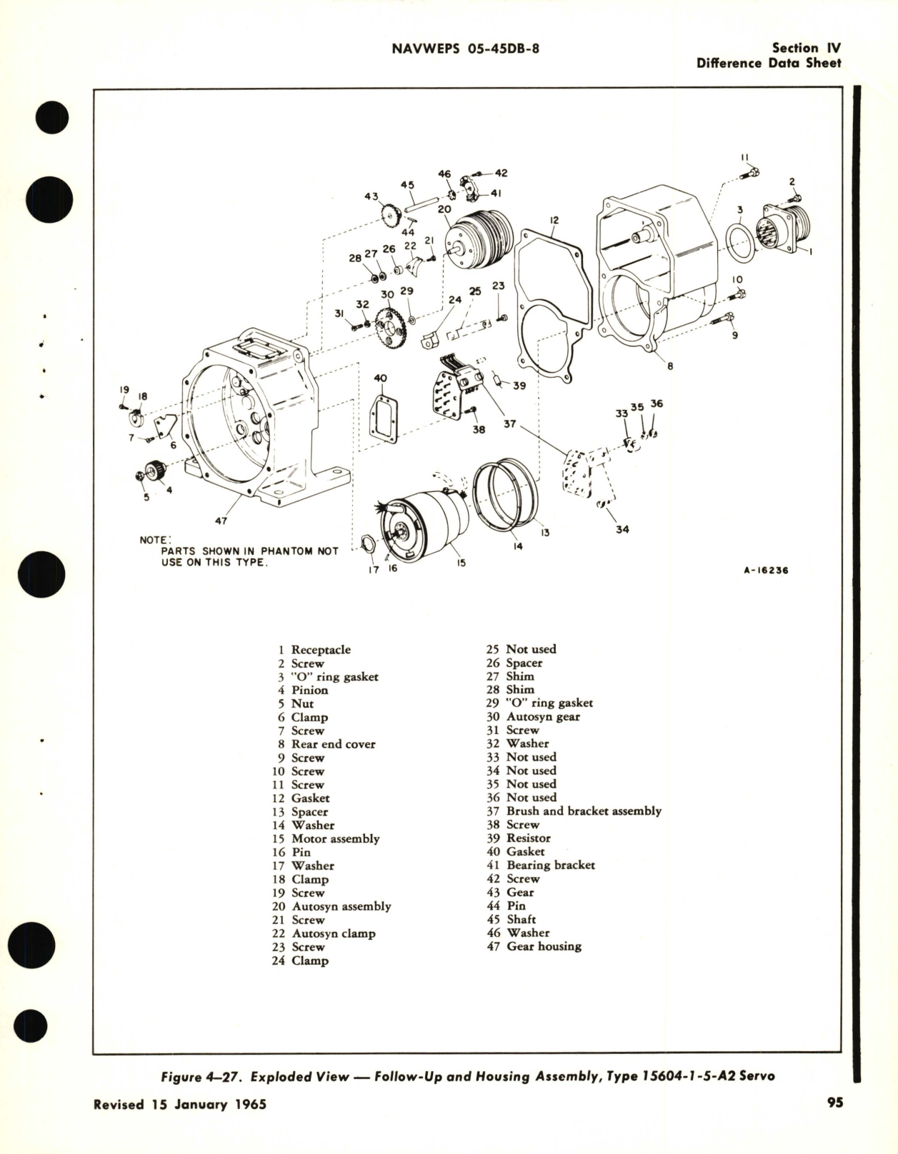 Sample page 7 from AirCorps Library document: Overhaul Instructions for Servos Part No. 15604, 1505, 15606, 15610 