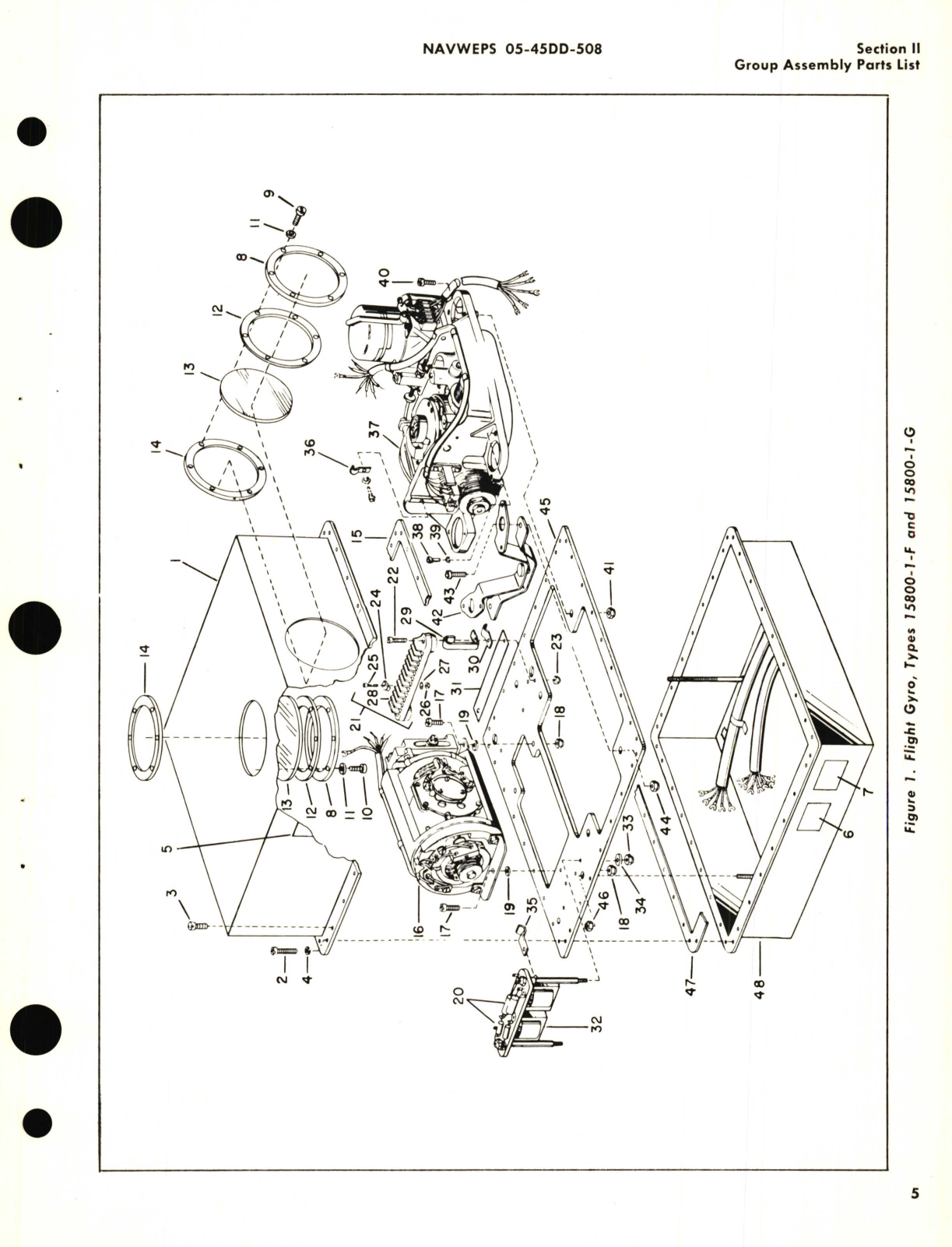 Sample page 9 from AirCorps Library document: Illustrated Parts Breakdown for Flight Gyro Type No. 15800-1 