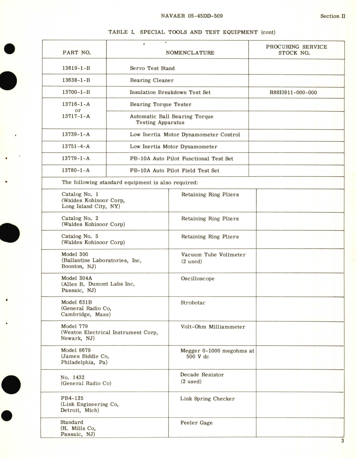 Sample page 7 from AirCorps Library document: Overhaul Instructions for Servo Part No. 15613 