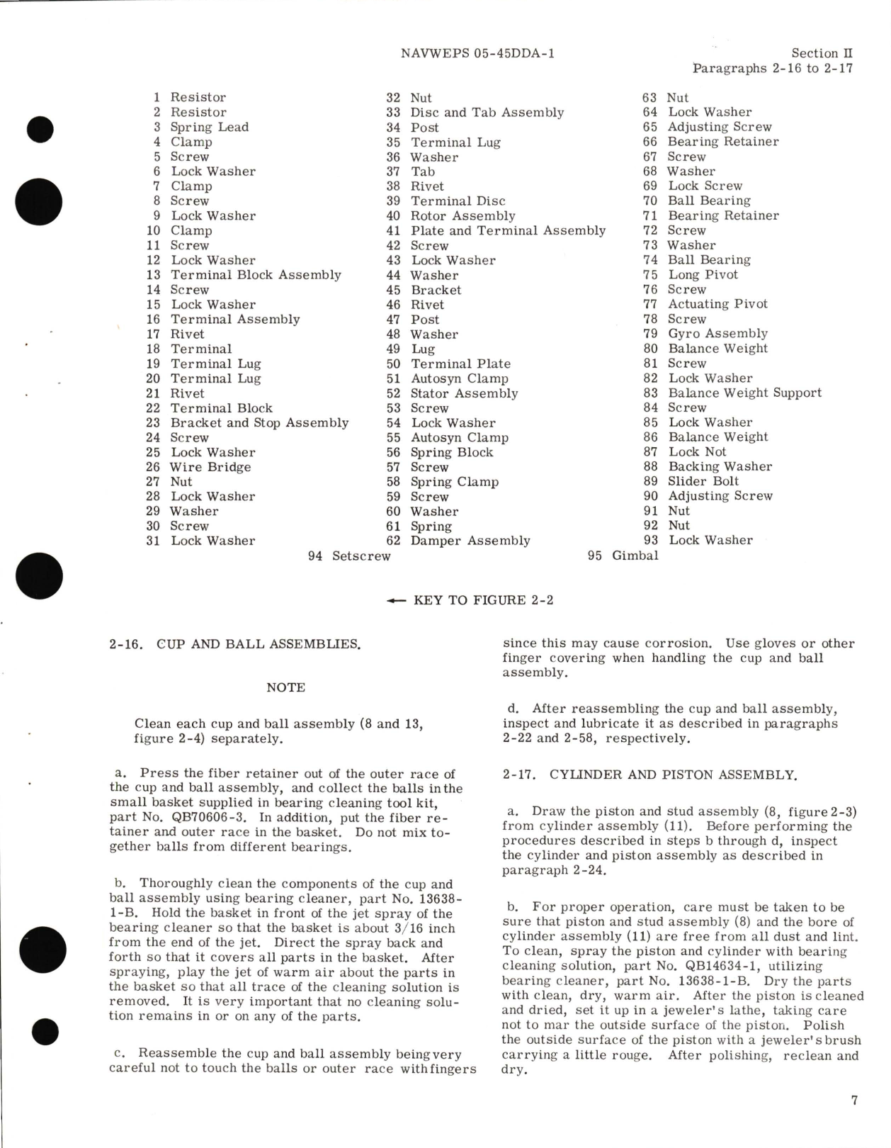 Sample page 9 from AirCorps Library document: Overhaul Instructions for Yaw and Pitch Rate Control Type No. 15839-1B 