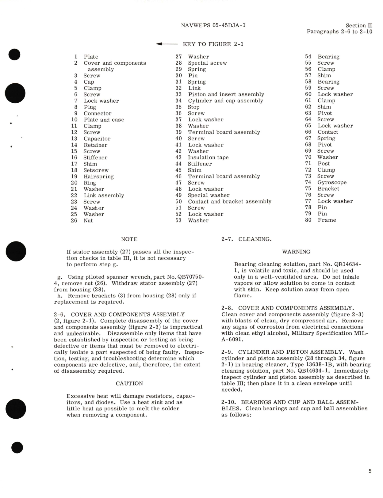 Sample page 9 from AirCorps Library document: Overhaul Instructions for Automatic Pilot Rate of Turn Control Type No. 15868-1A 