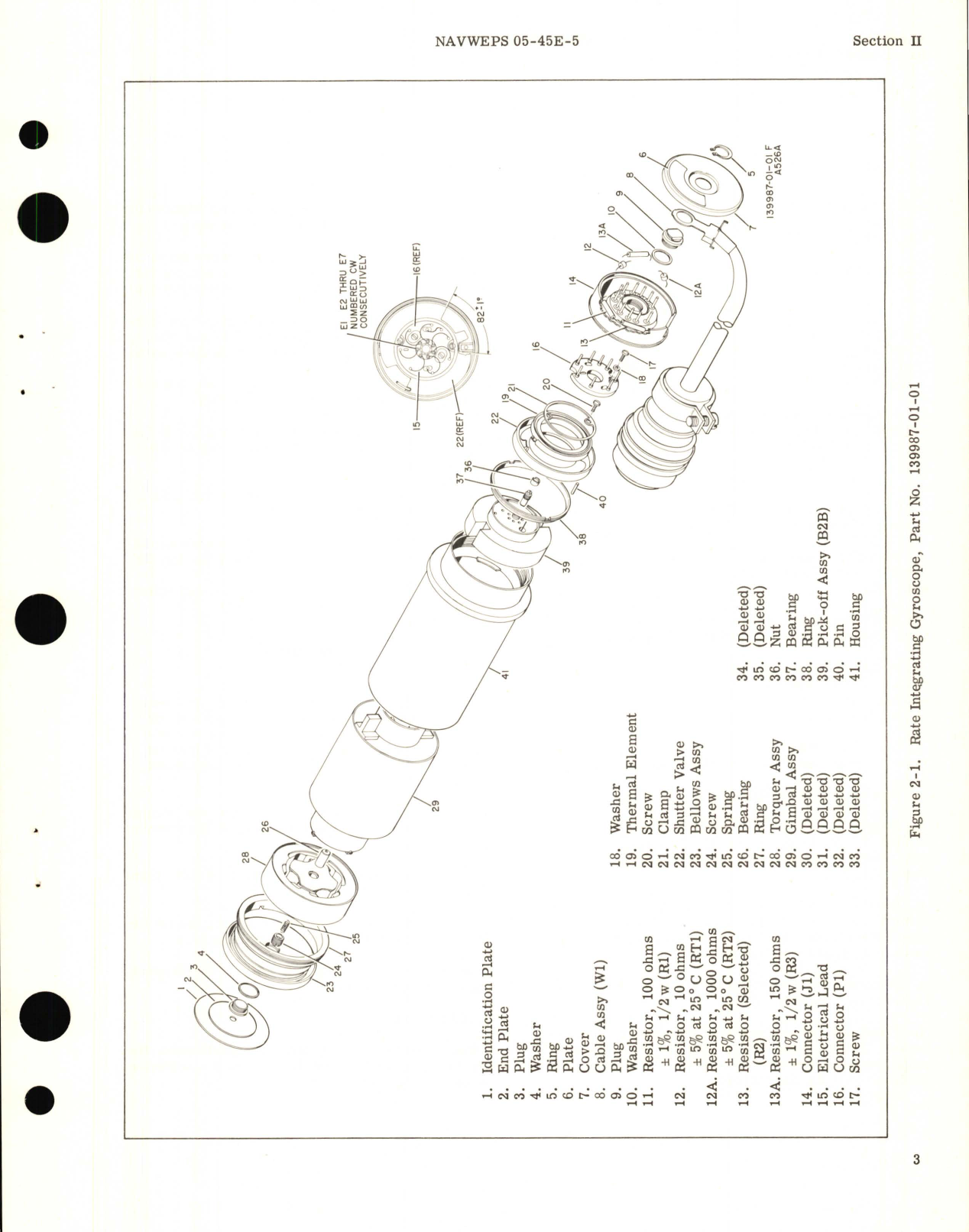 Sample page 7 from AirCorps Library document: Overhaul Instructions for Rate Integrating Gyroscope Model No. 1903A Part No. 139987