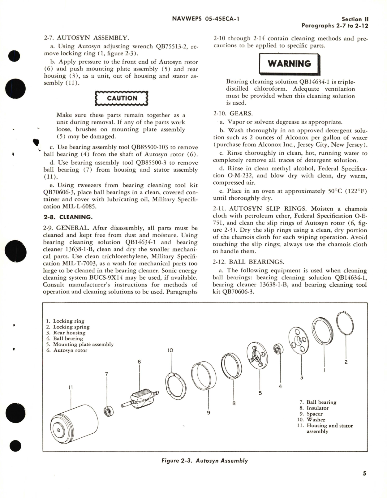 Sample page 9 from AirCorps Library document: Overhaul Instructions for Longitudinal Servo Part No. 16709-1E, 16731-1A 