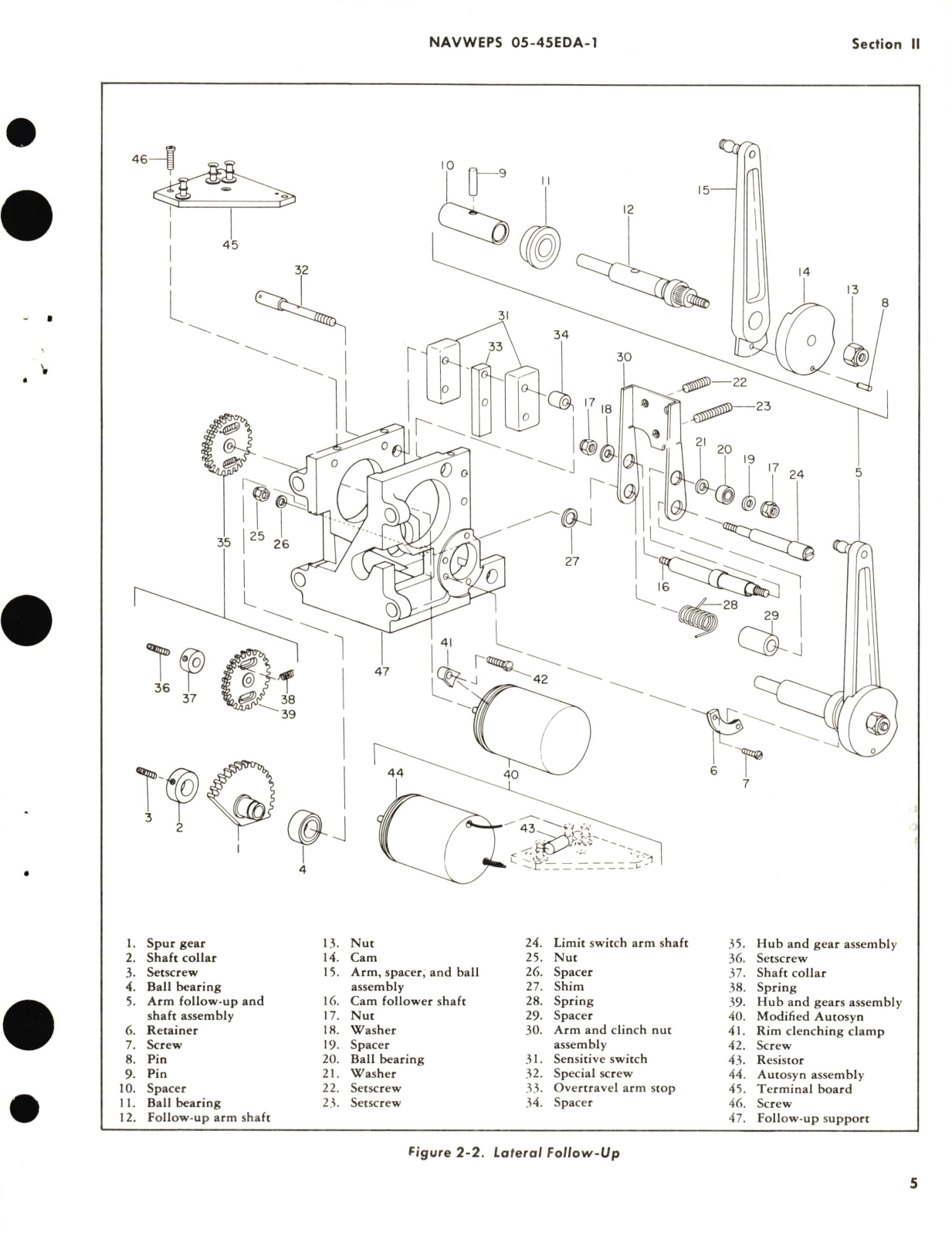 Sample page 9 from AirCorps Library document: Overhaul Instructions for Lateral Servo Part No. 16708-1 