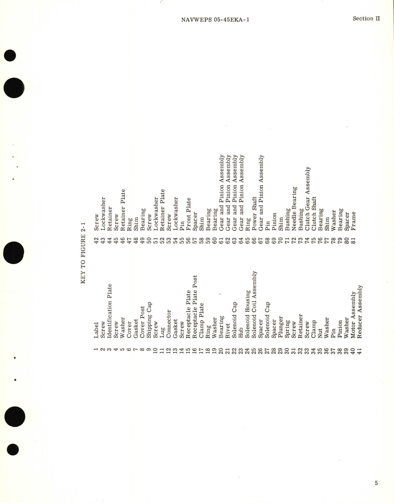 Sample page 9 from AirCorps Library document: Overhaul Instructions for Elevator Trim Servo-Motor Type No. 15647-1A 