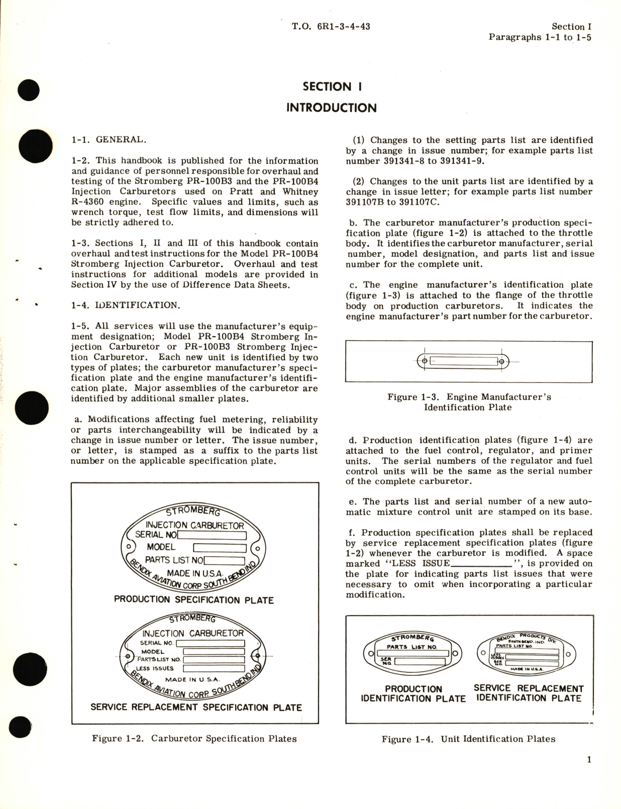 Sample page 7 from AirCorps Library document: Overhaul Instructions for Injection Carburetor Parts List No. 391081-12, 391082-12 