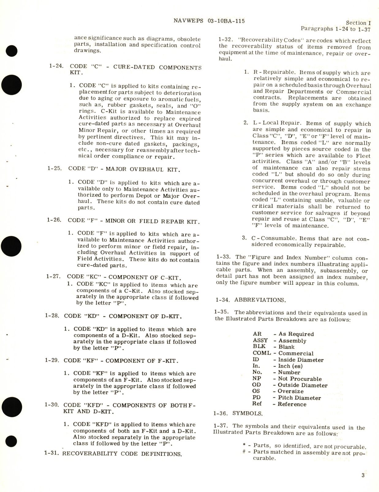 Sample page 7 from AirCorps Library document: Illustrated Parts Breakdown for Injection Carburetor Model PD-12F5 Parts List No. 395481-2