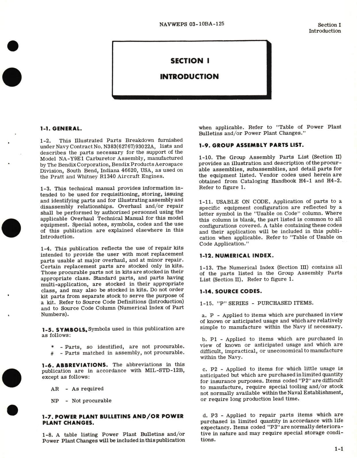 Sample page 5 from AirCorps Library document: Illustrated Parts Breakdown for Float Carburetor Model NA-Y9E1 Parts List No. A18639, 3911584, 391754, 395118 