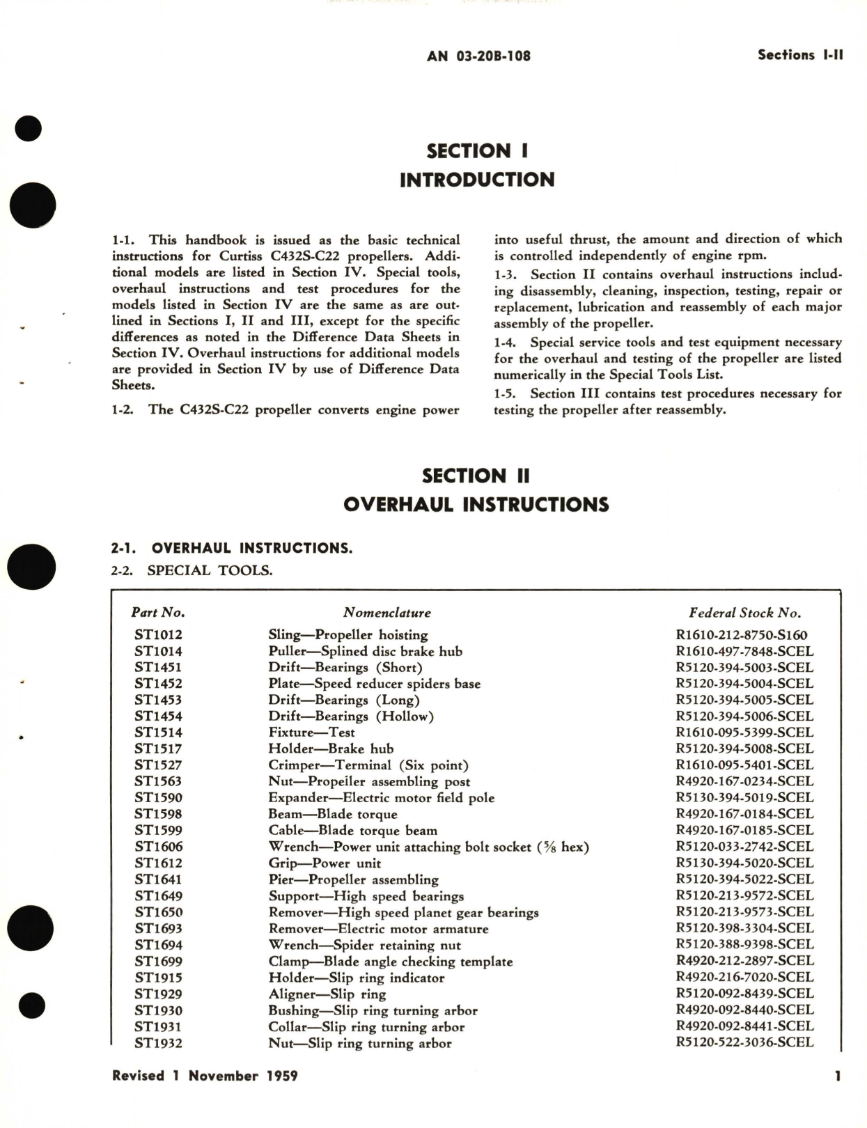 Sample page 7 from AirCorps Library document: Overhaul Instructions for Pitch Lever Type Electric Propeller Model C432S-C22, C432S-C24, C432S-C26