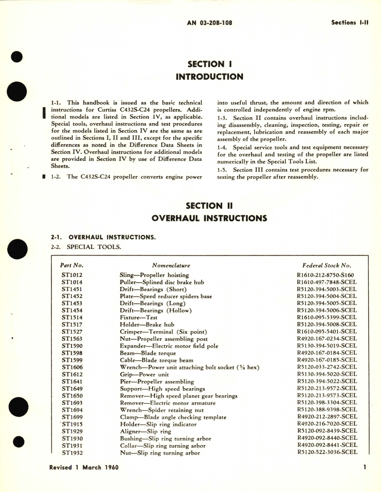 Sample page 7 from AirCorps Library document: Overhaul Instructions for Pitch Lever Type Electric Propeller Model C432S-C24 