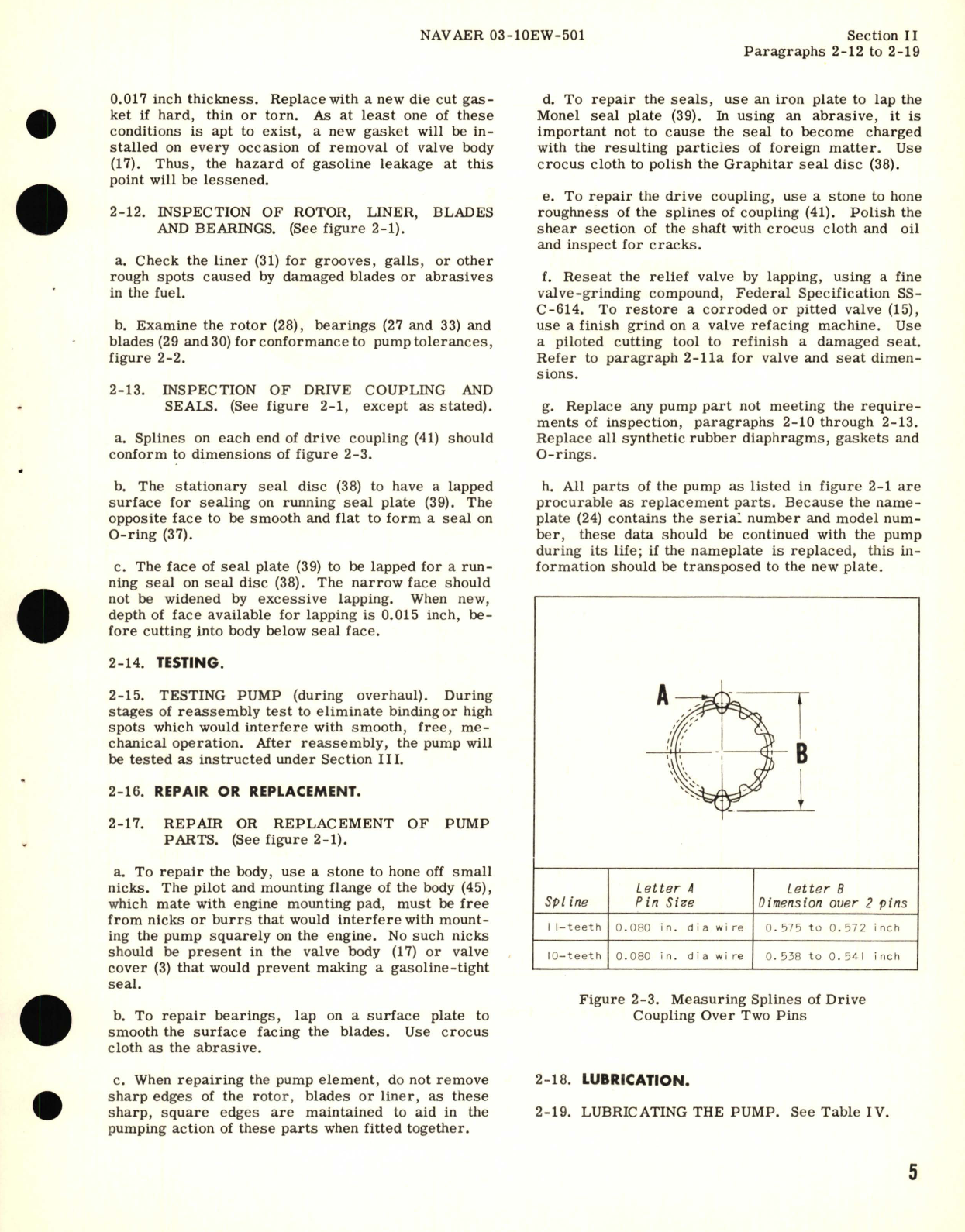 Sample page 9 from AirCorps Library document: Overhaul Instructions for Electric Motor Driven Fuel Transfer Pump Models RG-7900-2A and RG-7900-2B