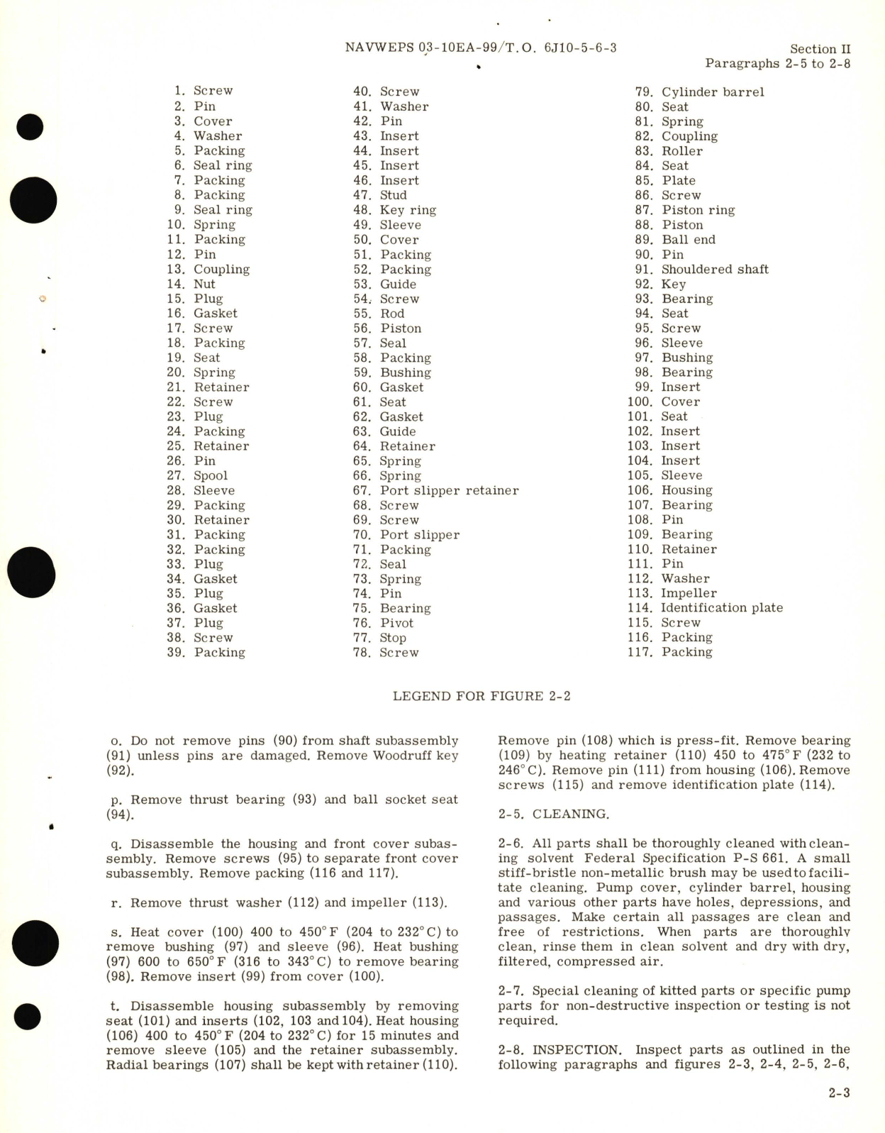 Sample page 9 from AirCorps Library document: Overhaul Instructions for Axial Piston Pump Assembly Model 024692-102-14-13