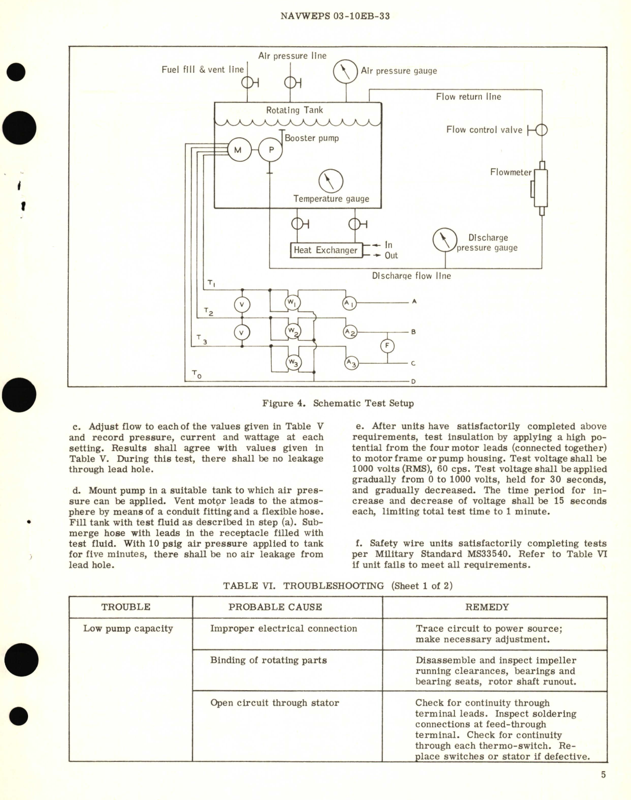 Sample page 7 from AirCorps Library document: Overhaul Instructions with Parts Breakdown for Pump, Centrifugal, Fuel Booster Models RR11640, RR11640A, RR11640A1, RR11640-1