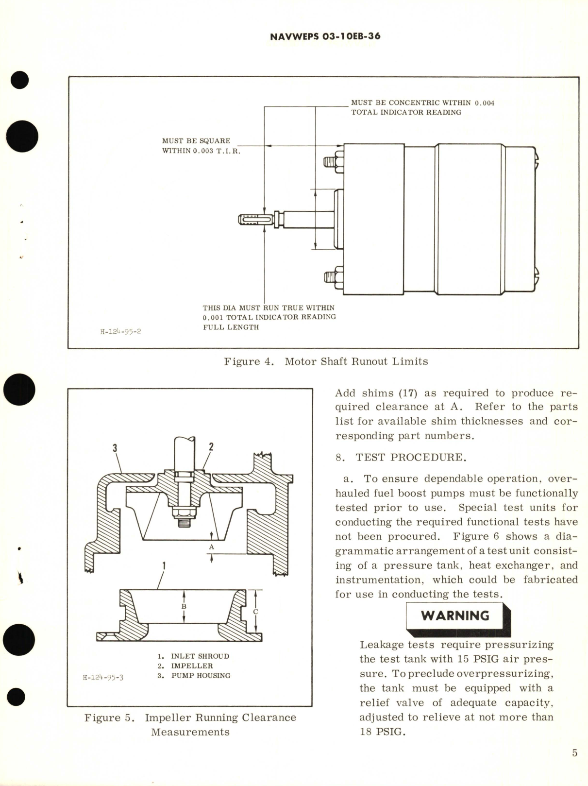 Sample page 5 from AirCorps Library document: Overhaul Instructions with Illustrated Parts Breakdown for Fuel Booster Pump Part No. RR-11810A 