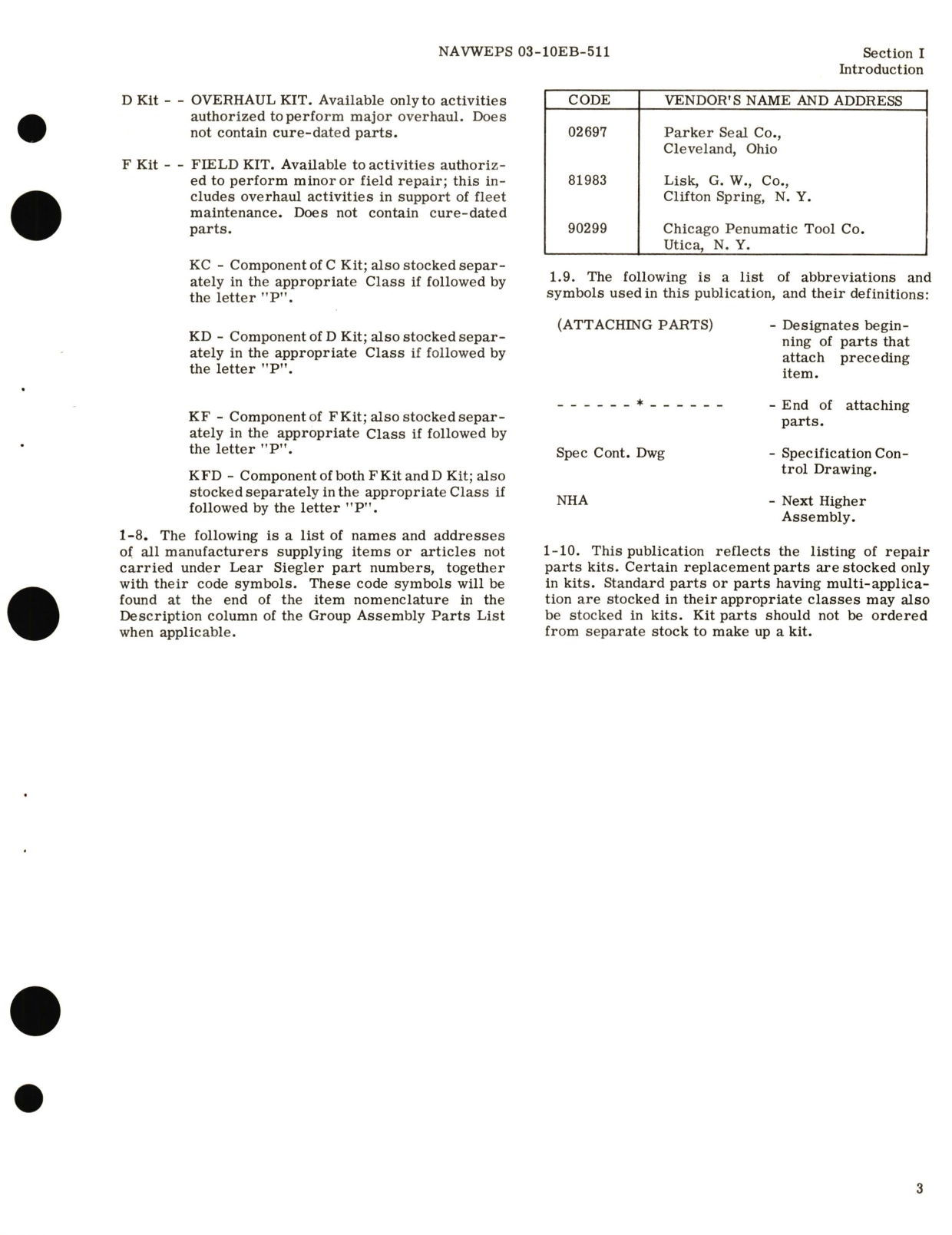 Sample page 5 from AirCorps Library document: Illustrated Parts Breakdown for Pump Centrifugal, Fuel Booster Models RG11250, RG11250A, RG112S0A1