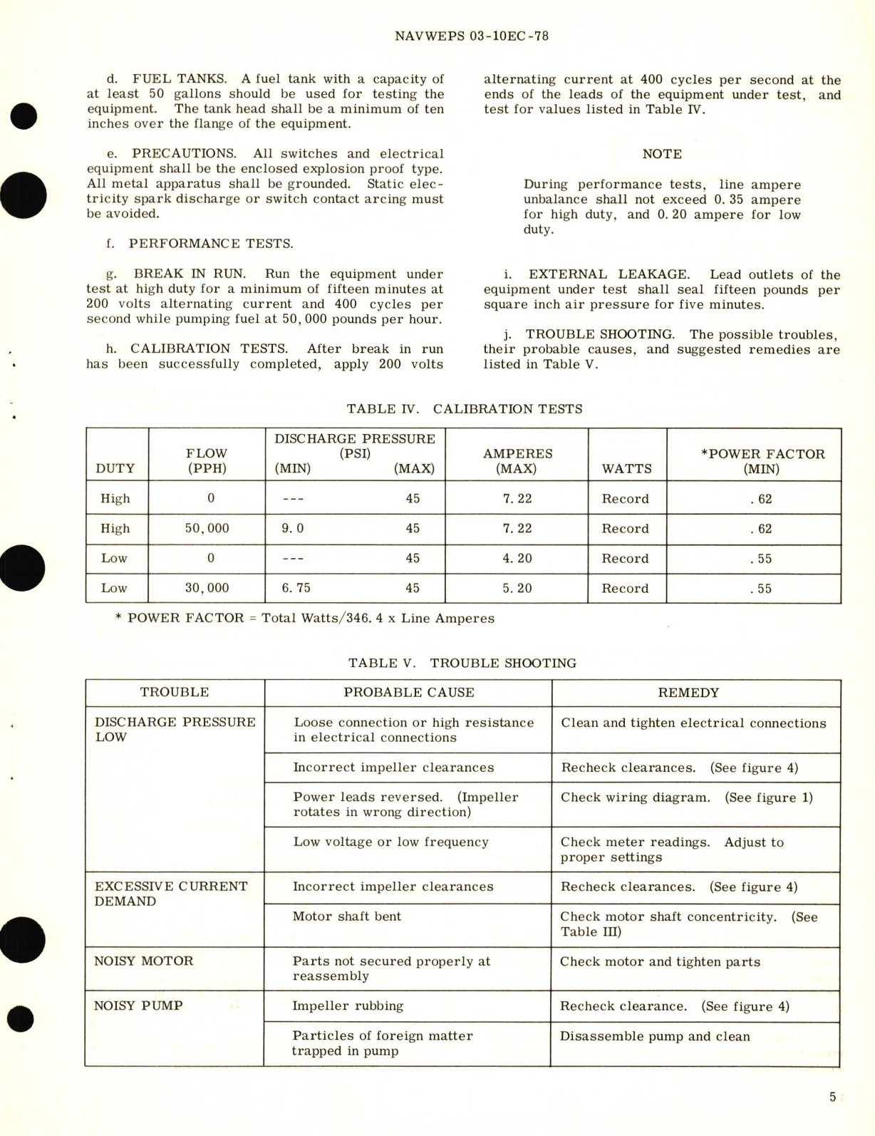 Sample page 7 from AirCorps Library document: Overhaul Instructions with Parts Breakdown for Submerged Booster Pump Model TB139000-1 