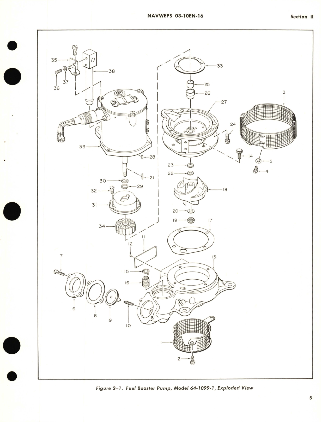 Sample page 7 from AirCorps Library document: Overhaul Instructions for Fuel Booster Pump Model 64-1099-1 