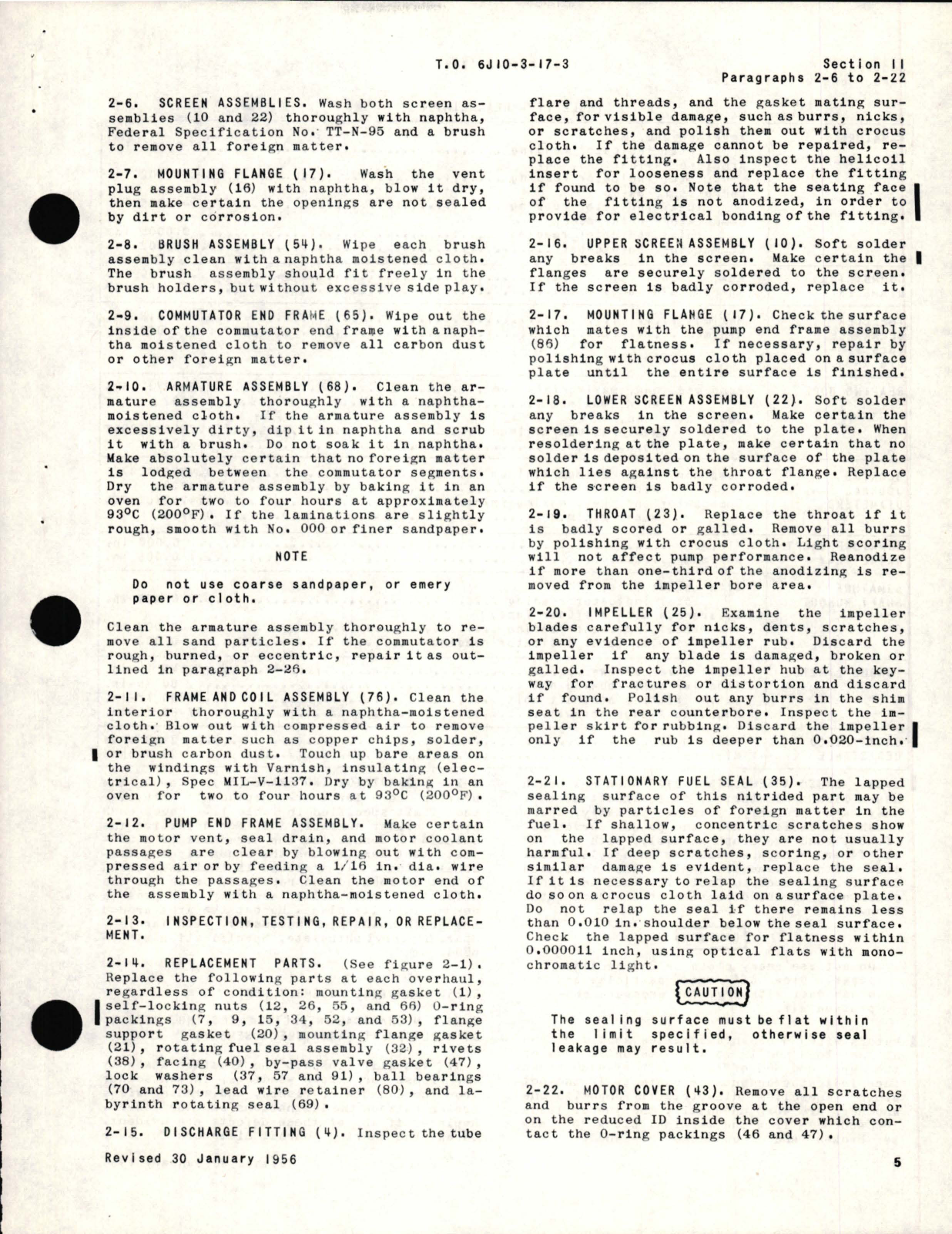 Sample page 7 from AirCorps Library document: Overhaul Instructions for Submerged Fuel Booster Pumps TF-54900-1 Series 