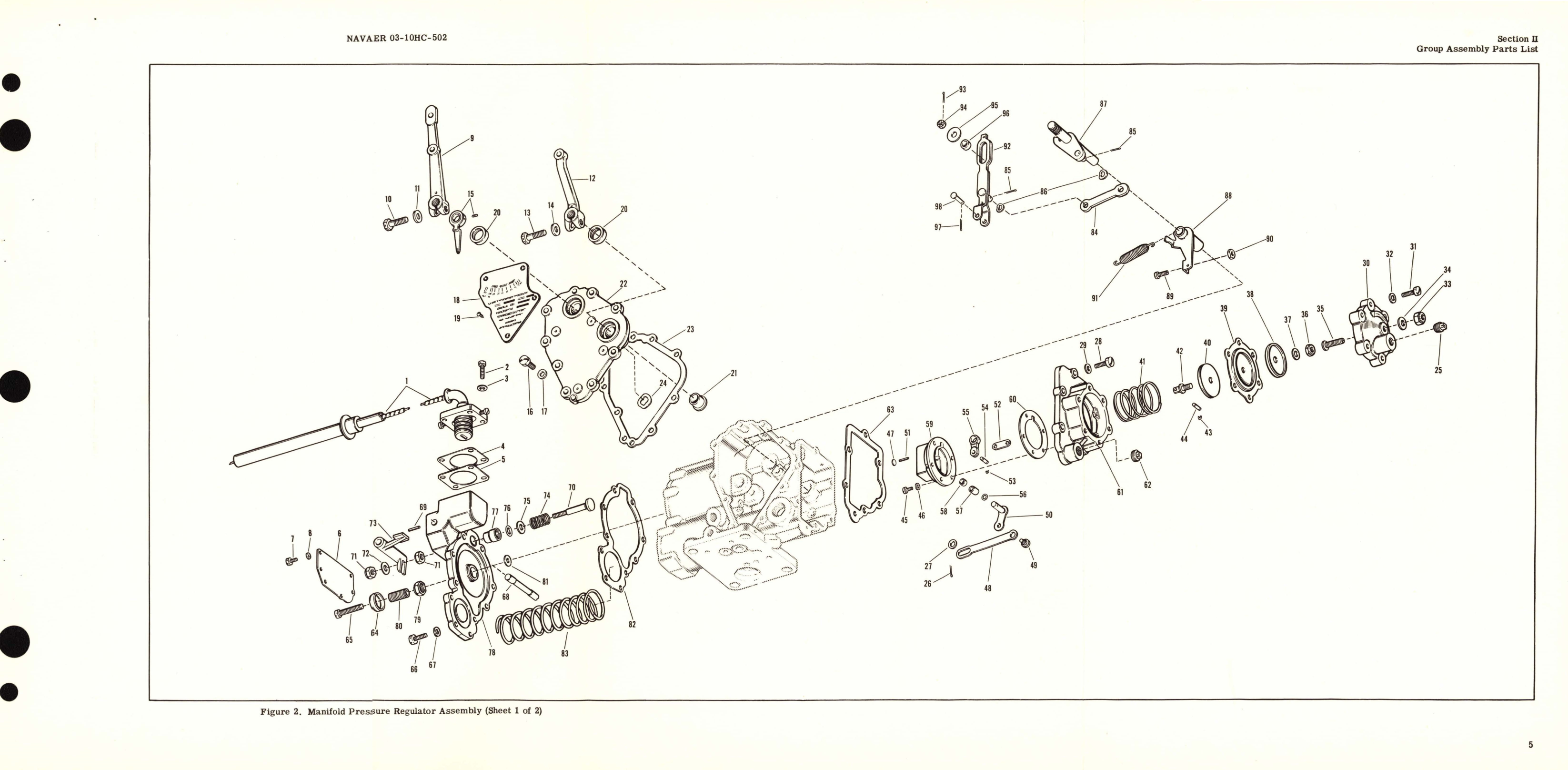 Sample page 7 from AirCorps Library document: Illustrated Parts Breakdown for Manifold Pressure Regulator Assembly Part No. 7008780