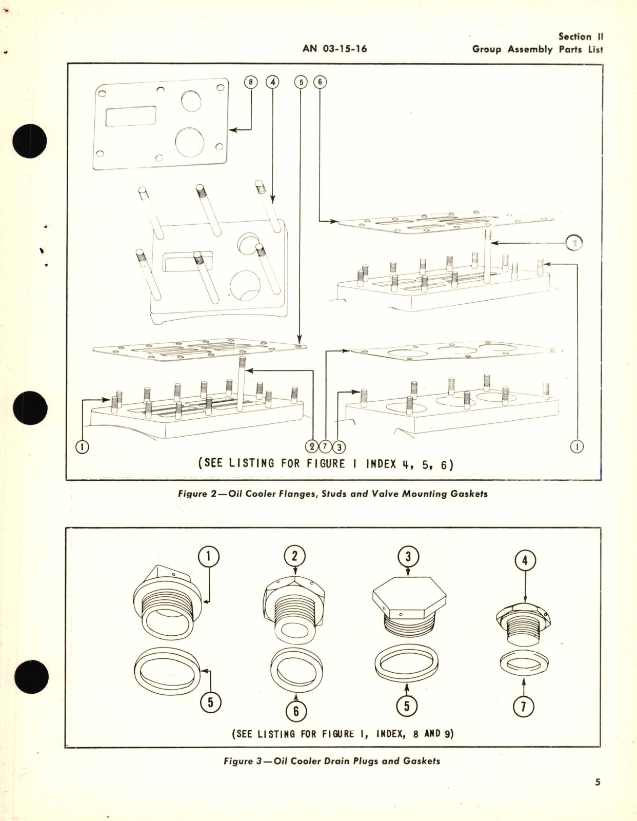 Sample page 9 from AirCorps Library document: Parts Catalog for Oil Coolers and Control Valves