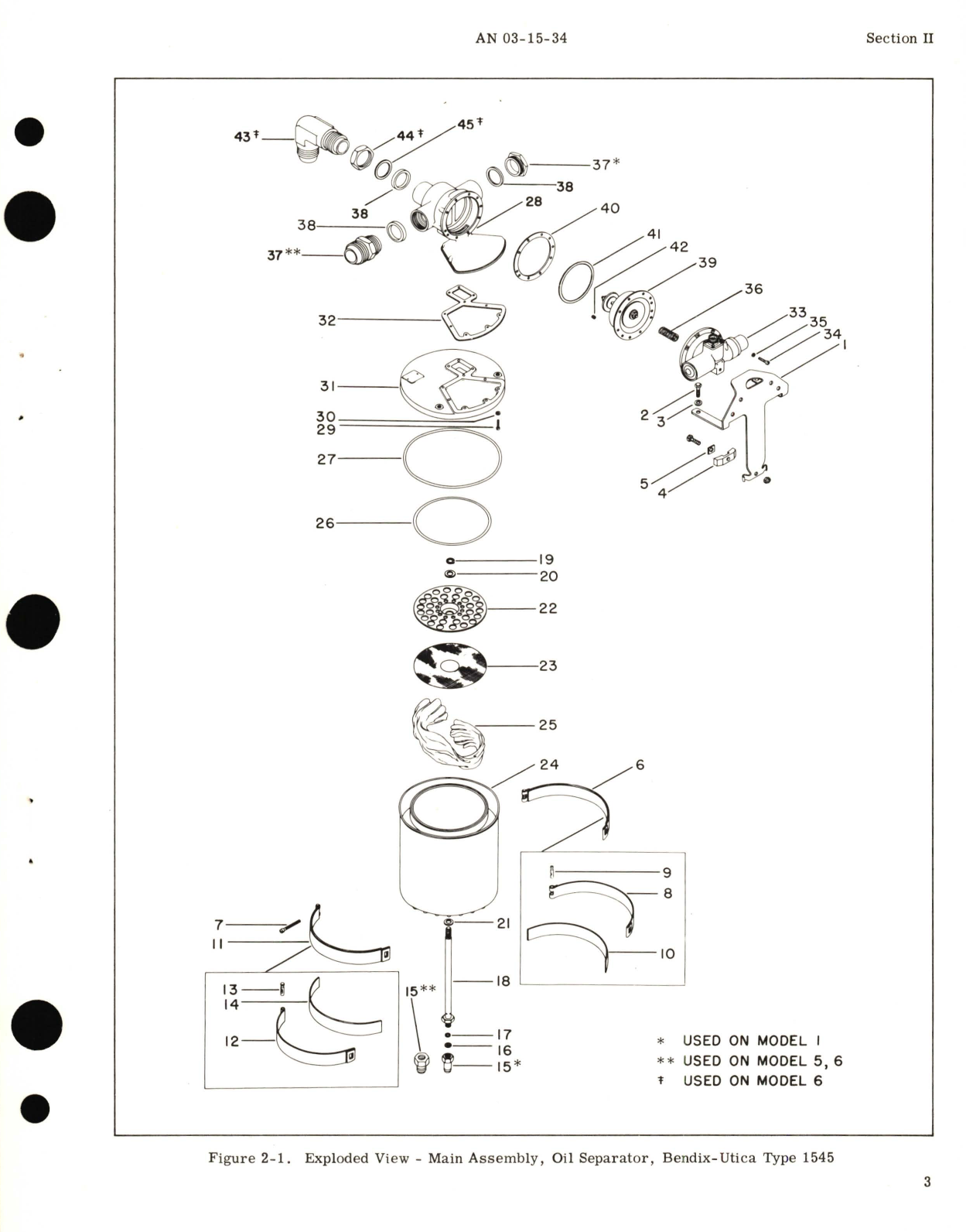 Sample page 7 from AirCorps Library document: Overhaul Instructions for Oil Separator Type No. 659, 1545 