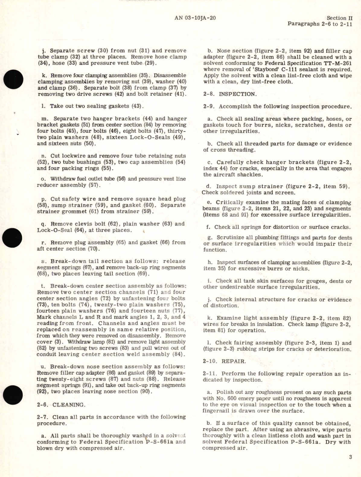 Sample page 5 from AirCorps Library document: Overhaul Instructions for External Jettison Fuel Tank 255 Gallon Capacity Part No. ST2-165 + 90-4800-A 