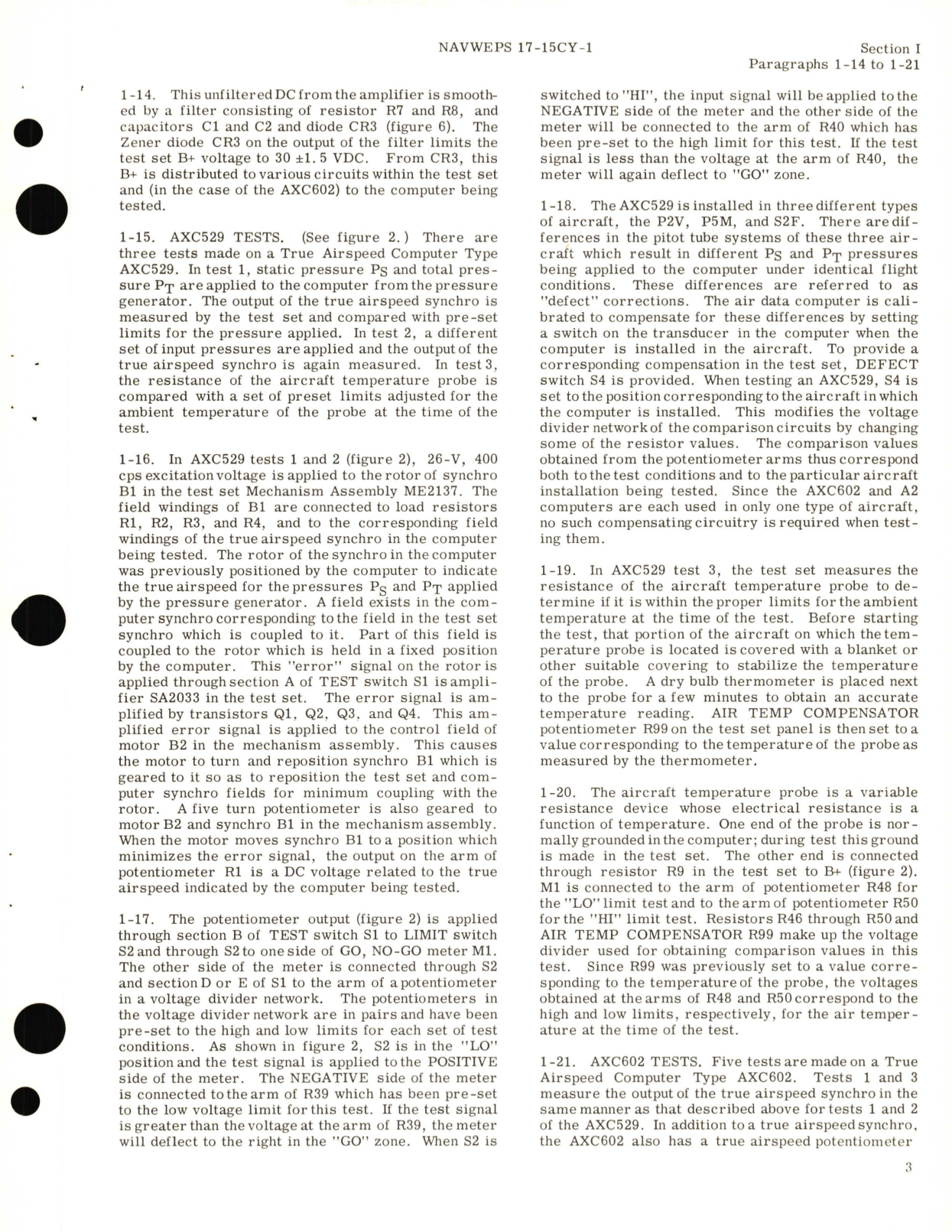 Sample page 9 from AirCorps Library document: Operation and Service Instructions with Illustrated Parts Breakdown for True Airspeed Computer Test Set Type No. WS2061 Part No. 817306