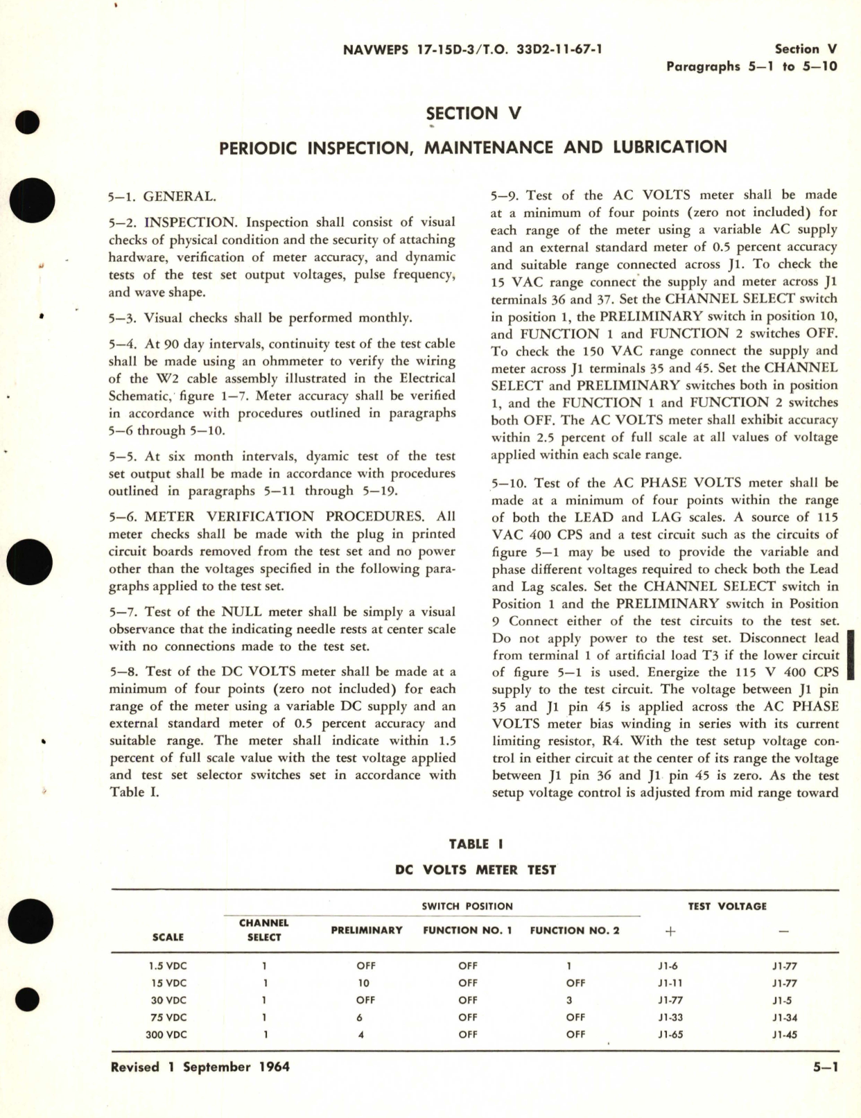 Sample page 5 from AirCorps Library document: Operation and Service Instructions With Illustrated Parts Breakdown for Synchrophaser Test Set Part No. GS4150