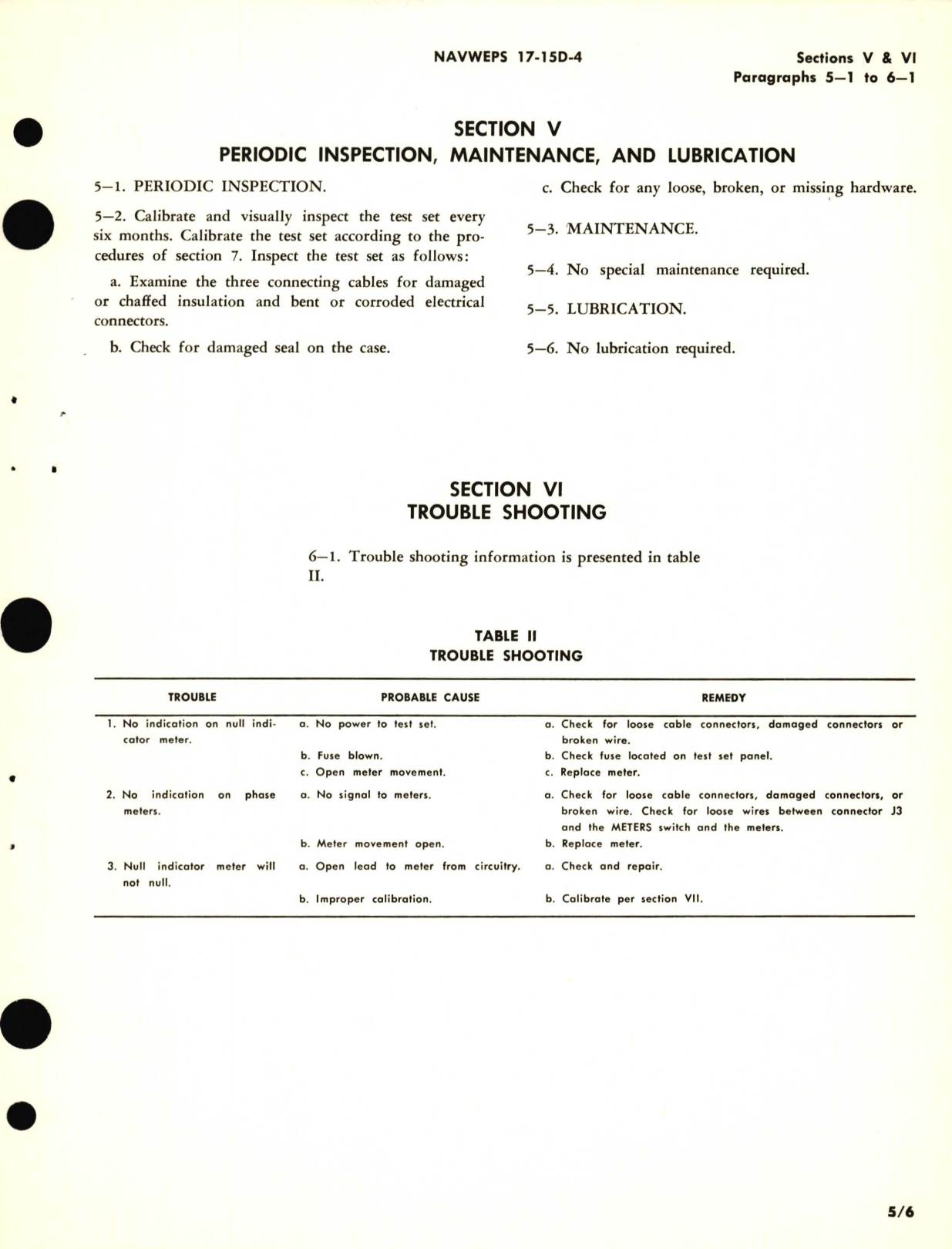 Sample page 9 from AirCorps Library document: Operation and Service Instructions with Illustrated Parts Breakdown for RPM and Phase Indicator Test Set GS3940 