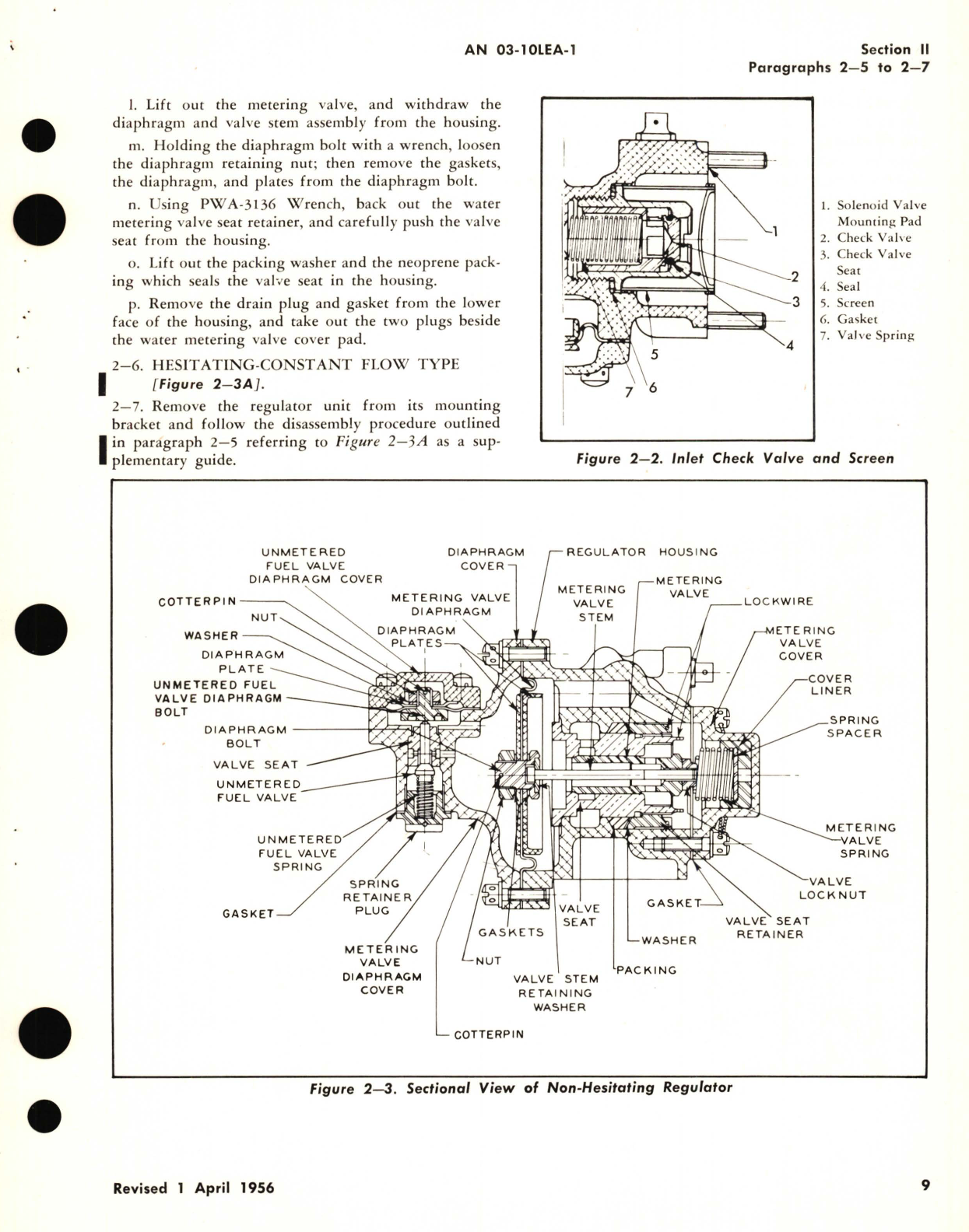 Sample page 7 from AirCorps Library document: Overhaul Instructions for Water Regulators Models 101796, 04384, 169478, 169479, 169953, 69954, 190255, 222552, 229300