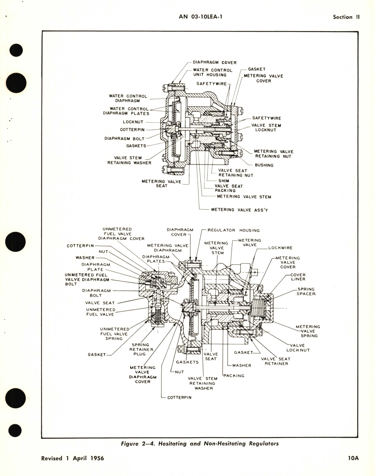 Sample page 9 from AirCorps Library document: Overhaul Instructions for Water Regulators Models 101796, 04384, 169478, 169479, 169953, 69954, 190255, 222552, 229300