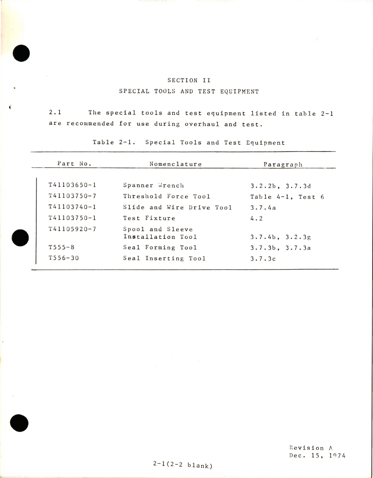 Sample page 9 from AirCorps Library document: Overhaul Manual with Illustrated Parts Breakdown for Hydraulic Servo Cylinder - Part 41103650-007
