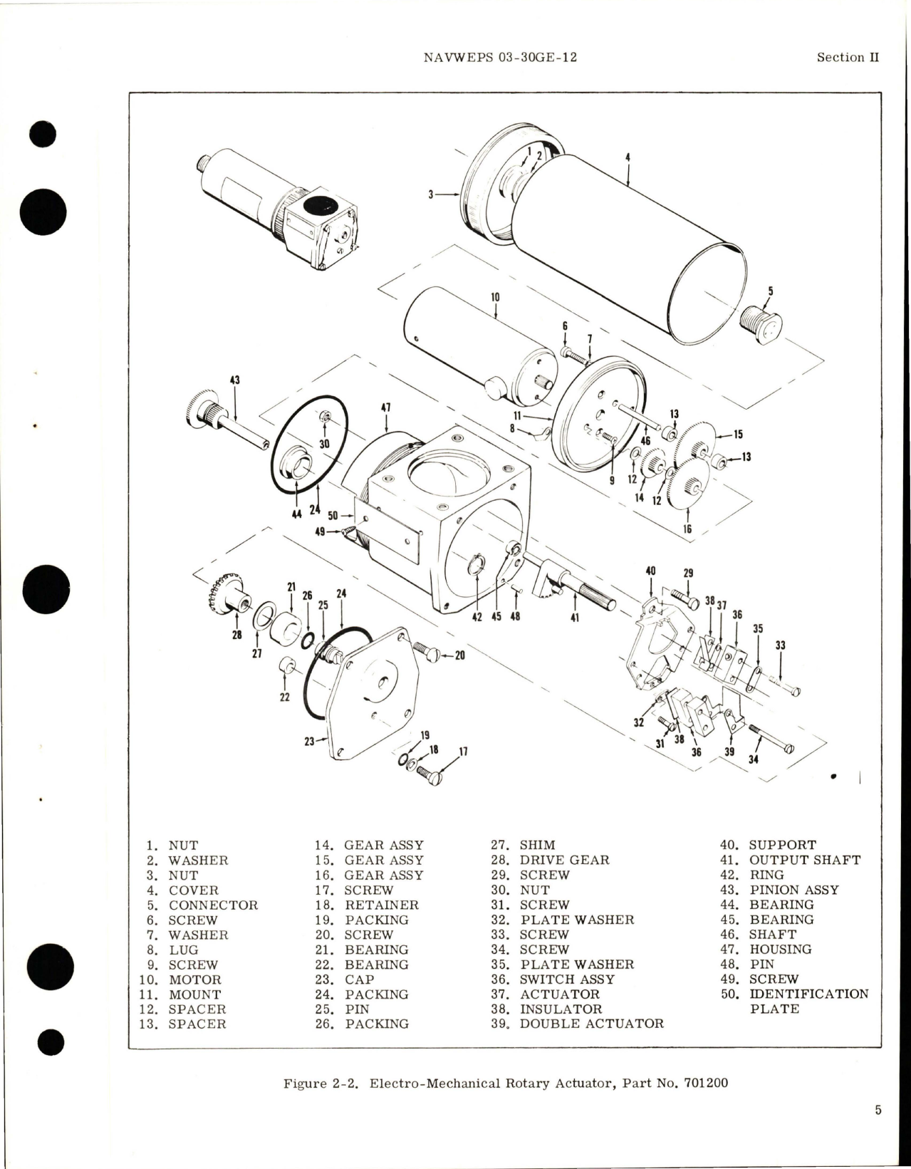 Sample page 7 from AirCorps Library document: Overhaul Instructions for Motor Operated Butterfly Valve - Part 306800