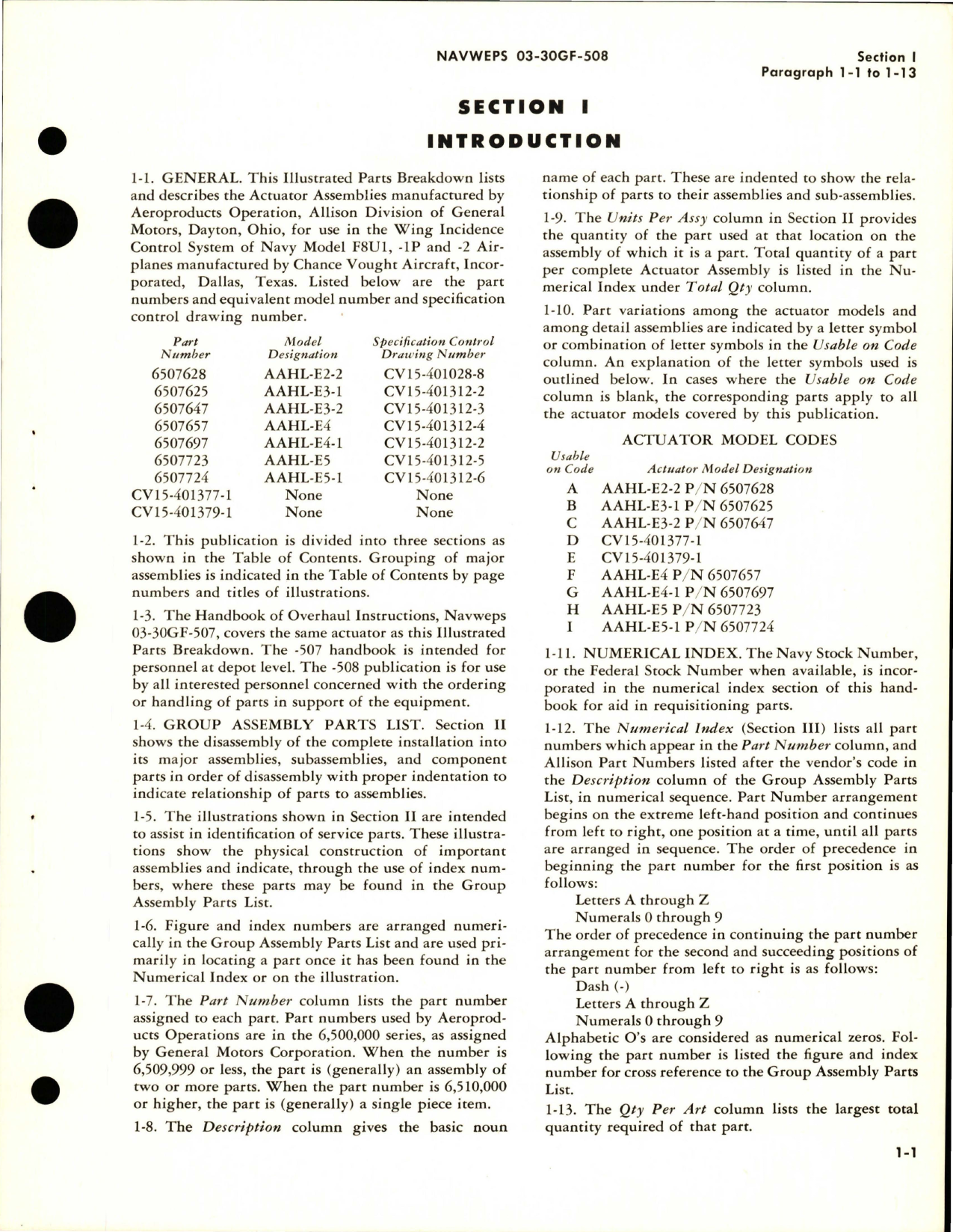 Sample page 5 from AirCorps Library document: Illustrated Parts Breakdown for Actuator