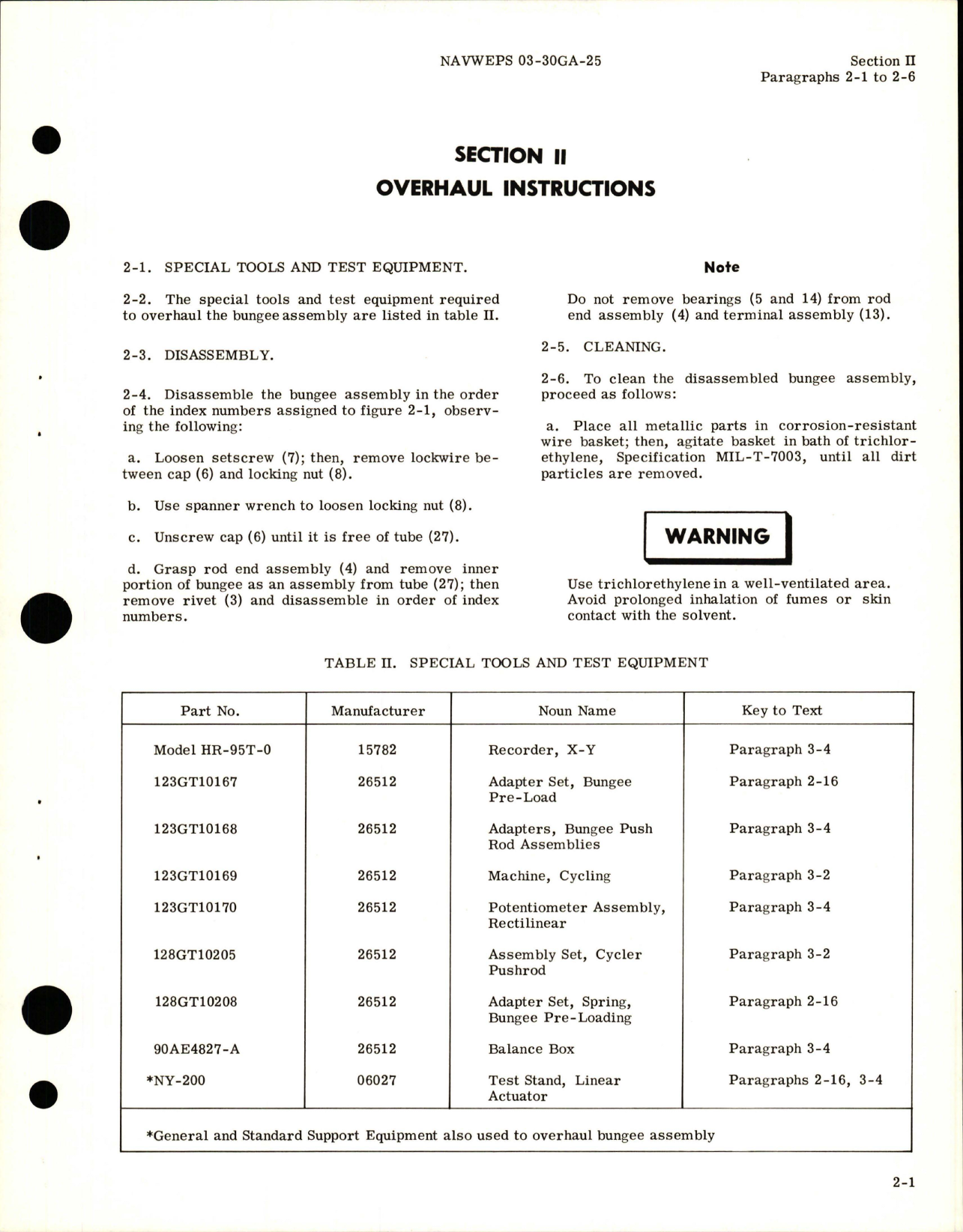 Sample page 7 from AirCorps Library document: Overhaul Instructions for Stabilizer Feel Bungee Assembly - Part 128C11210-1 and 128C11210-3 