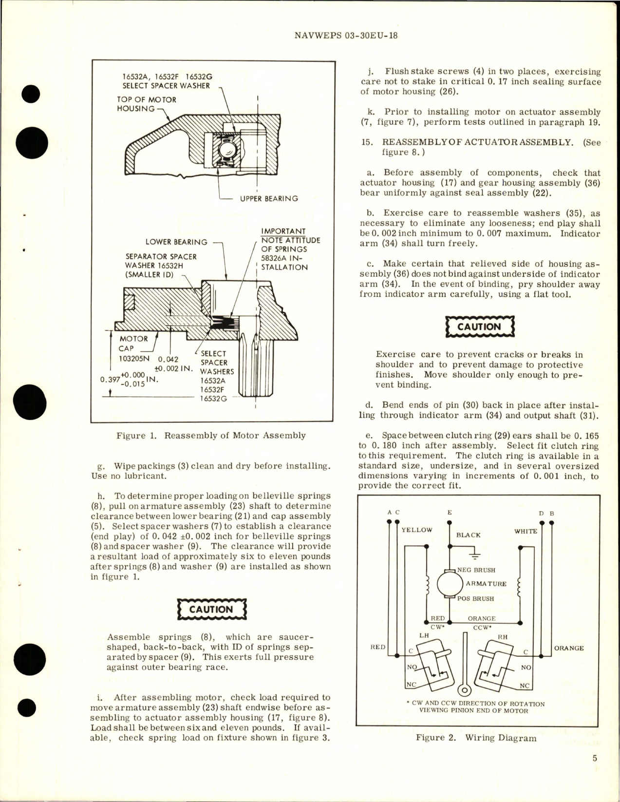Sample page 7 from AirCorps Library document: Overhaul Instructions with Parts Breakdown for Motor Operated Gate Valve - Part AV16B1638B