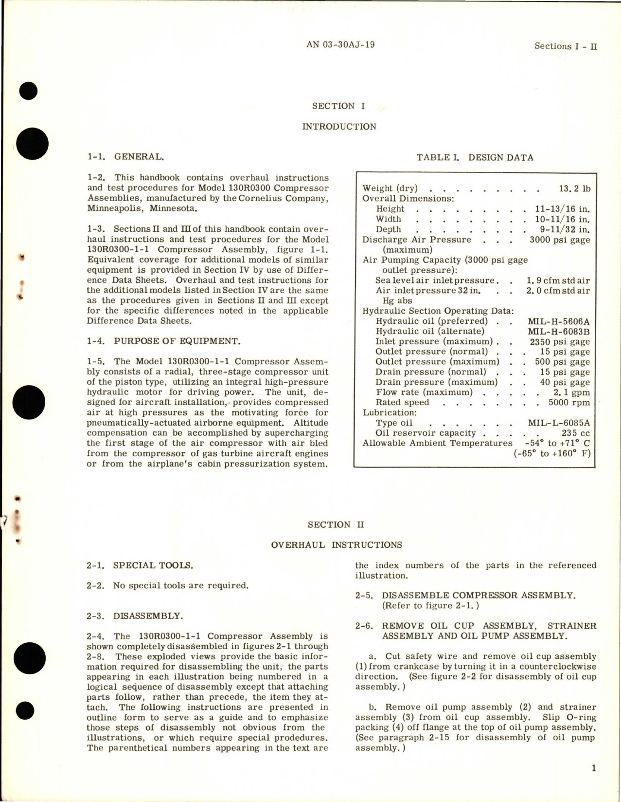 Sample page 5 from AirCorps Library document: Overhaul Instructions for Compressor Assembly