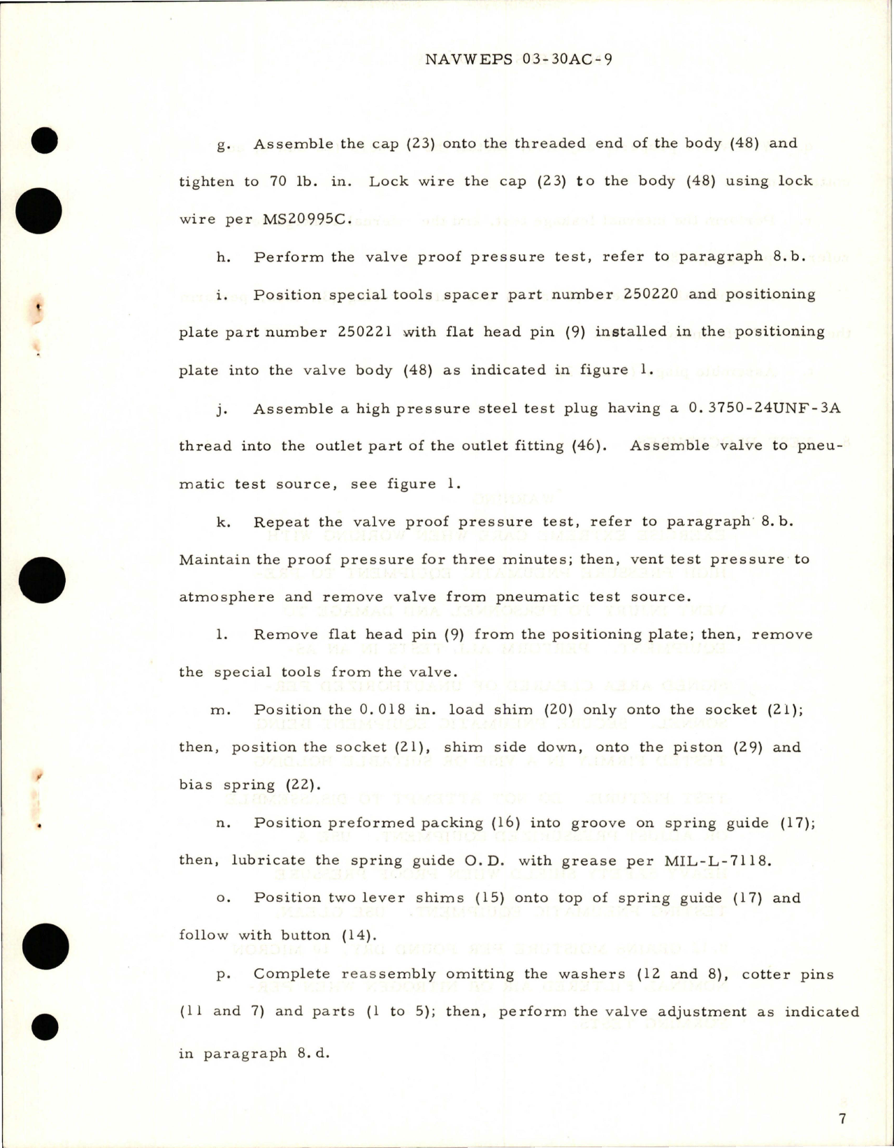 Sample page 7 from AirCorps Library document: Overhaul Instructions with Parts Breakdown for Pneumatic Emergency Brake Valve - 891736