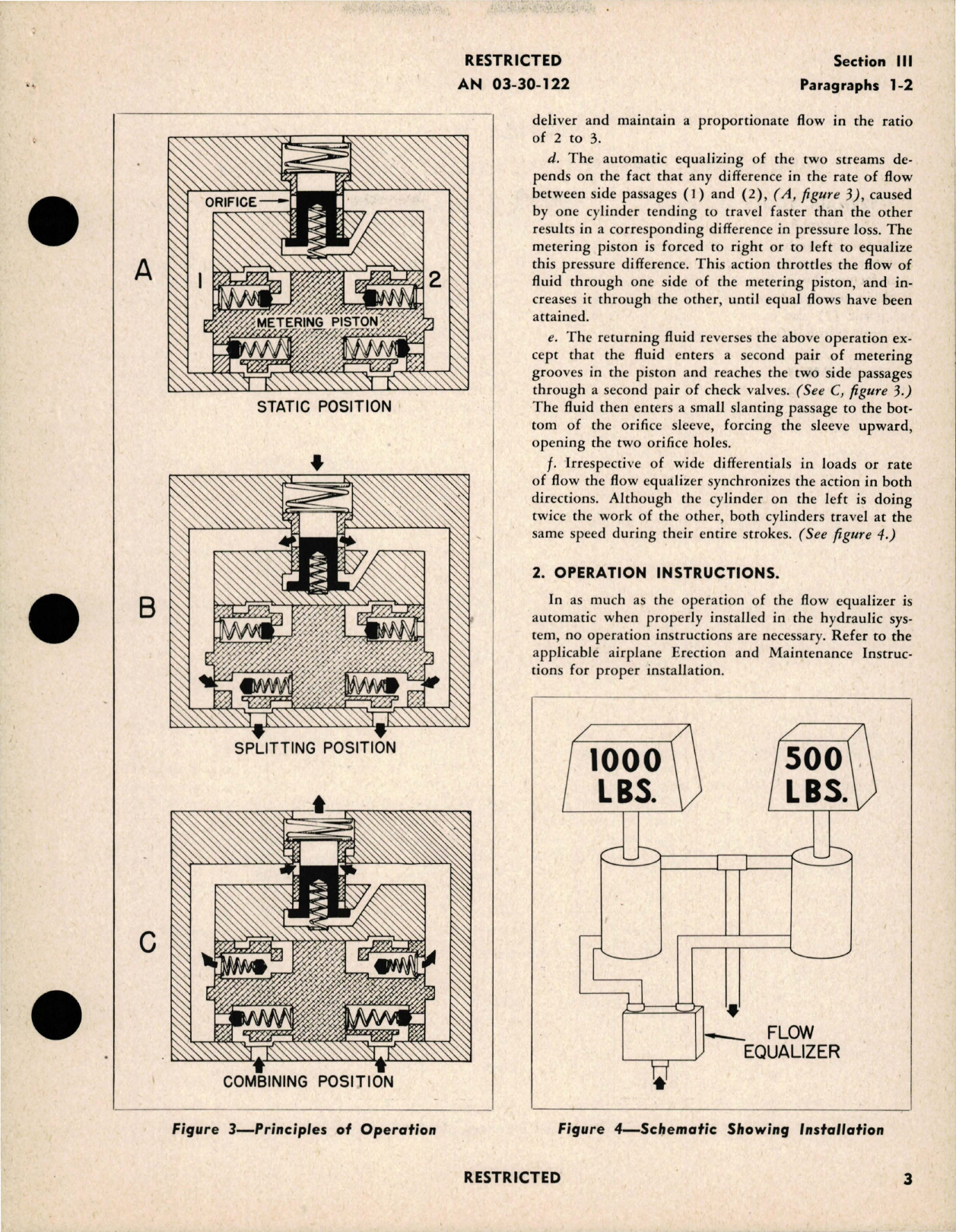Sample page 7 from AirCorps Library document: Overhaul Instructions with Parts Catalog for Hydraulic Flow Equalizer & Proportioner