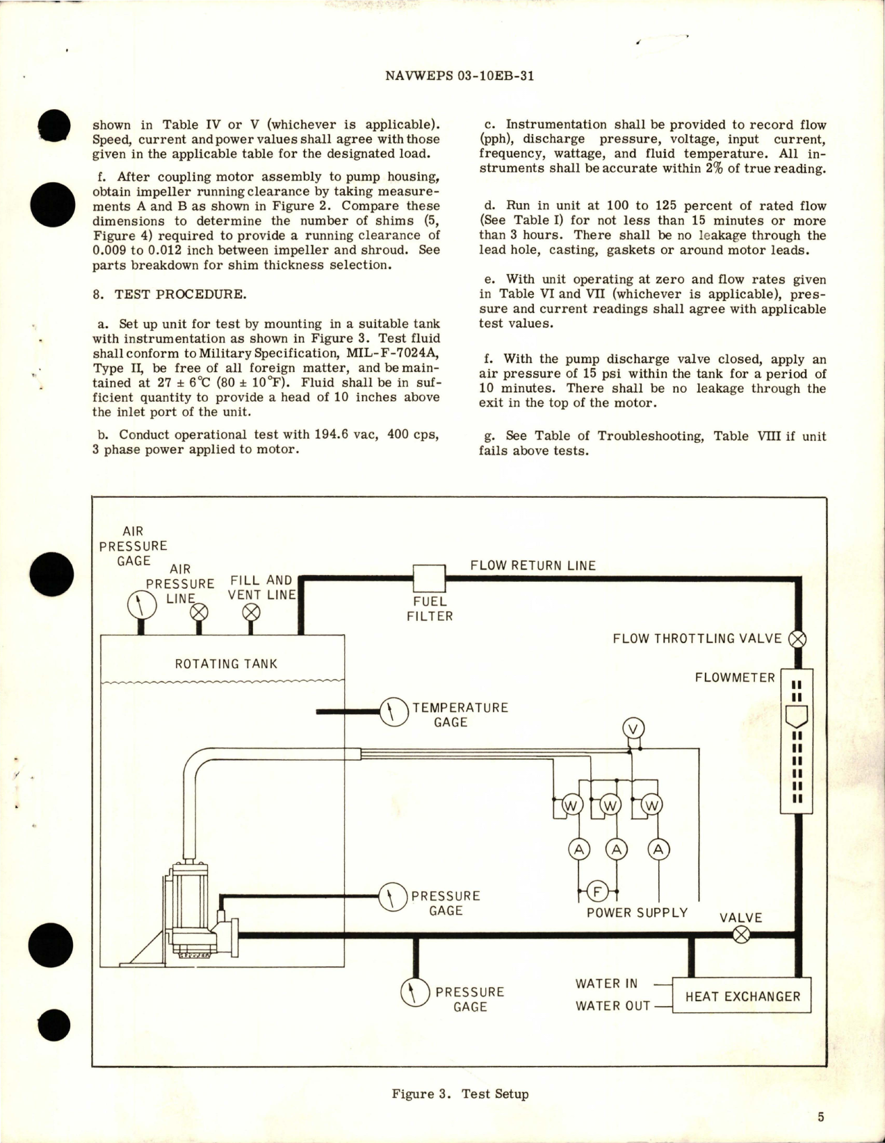 Sample page 5 from AirCorps Library document: Overhaul Instructions with Parts Breakdown for Fuel Booster Pump - Models RG11920, RG11920-1, RG11920-2, and RG11920-A1